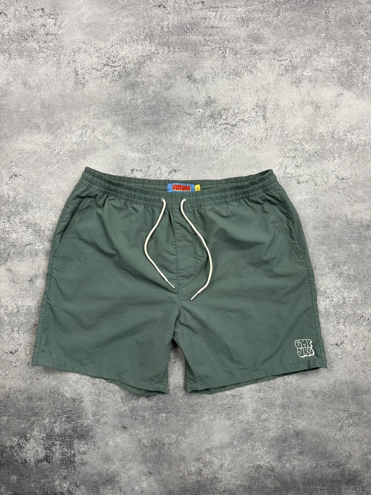 Empyre Empyre Swimwear Nylon Green Shorts Y2K Streetwear Size L Size US 34 / EU 50 - 1 Thumbnail