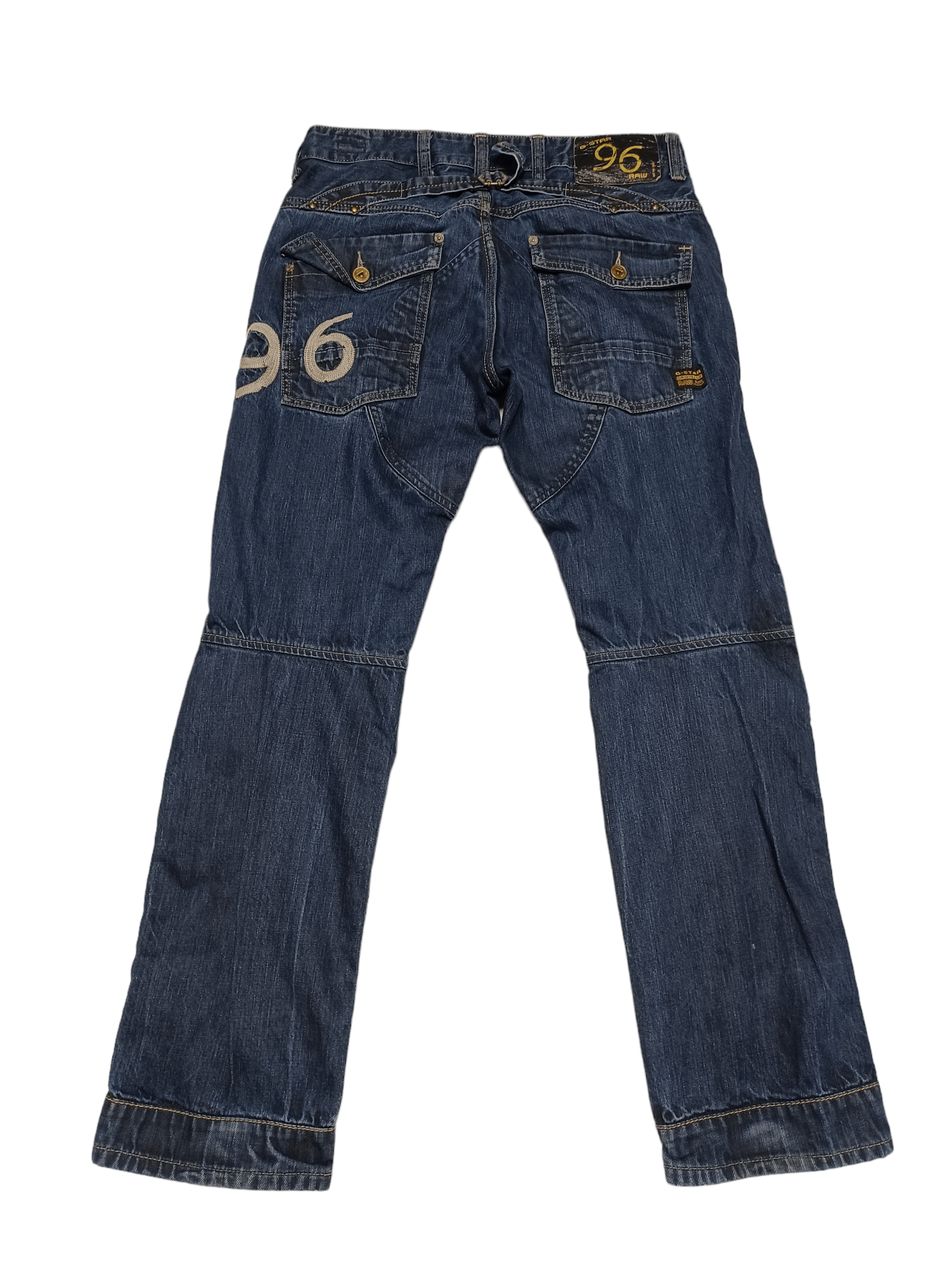 G-Star G STAR RAW 96 VINTAGE BIGLOGO W34 L 32 JEANS DENIM Size US 34 / EU 50 - 1 Thumbnail