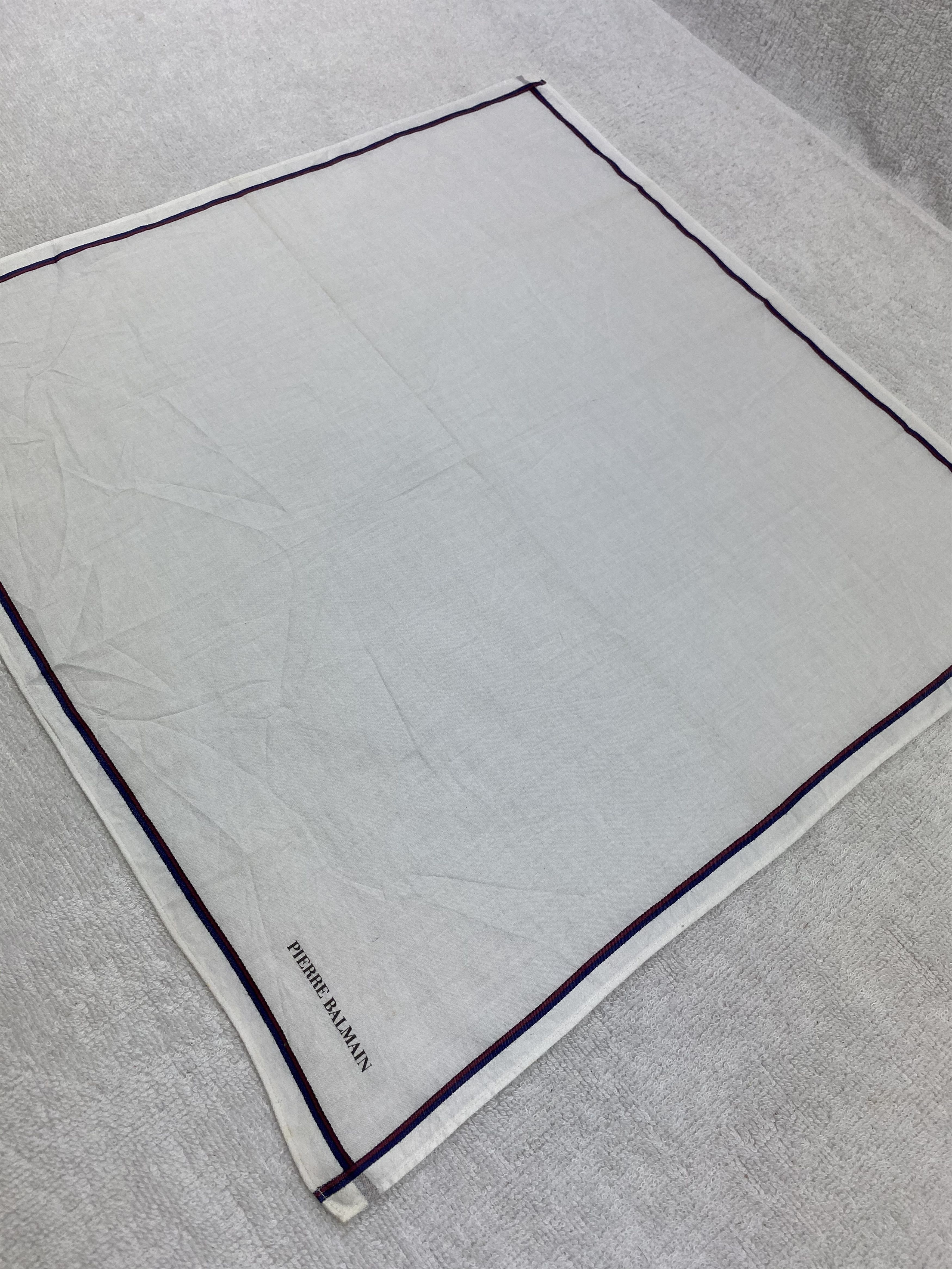 Pierre Balmain × Vintage Pierre Balmain Handkerchief / Bandana / Neckerchief Size ONE SIZE - 4 Thumbnail