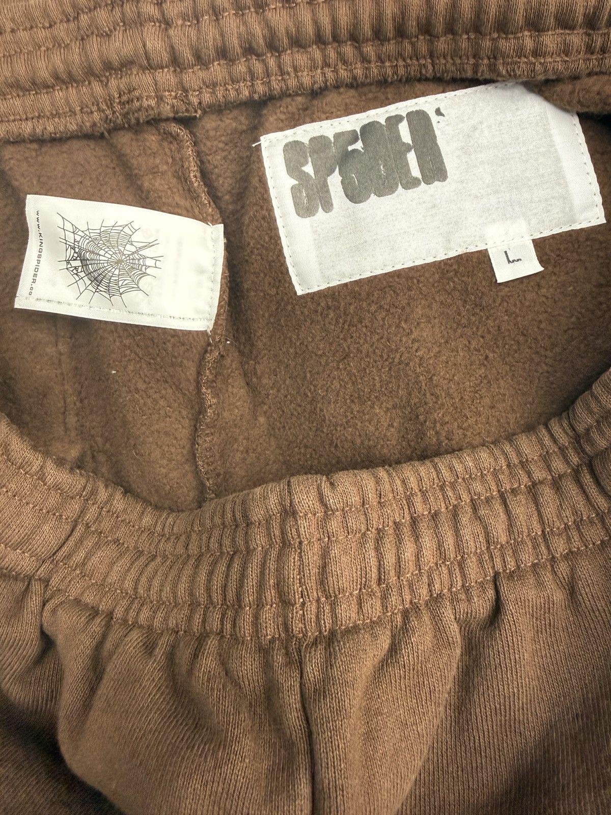 Sp5der Sp5der OG Web Sweatpants Size US 34 / EU 50 - 3 Thumbnail