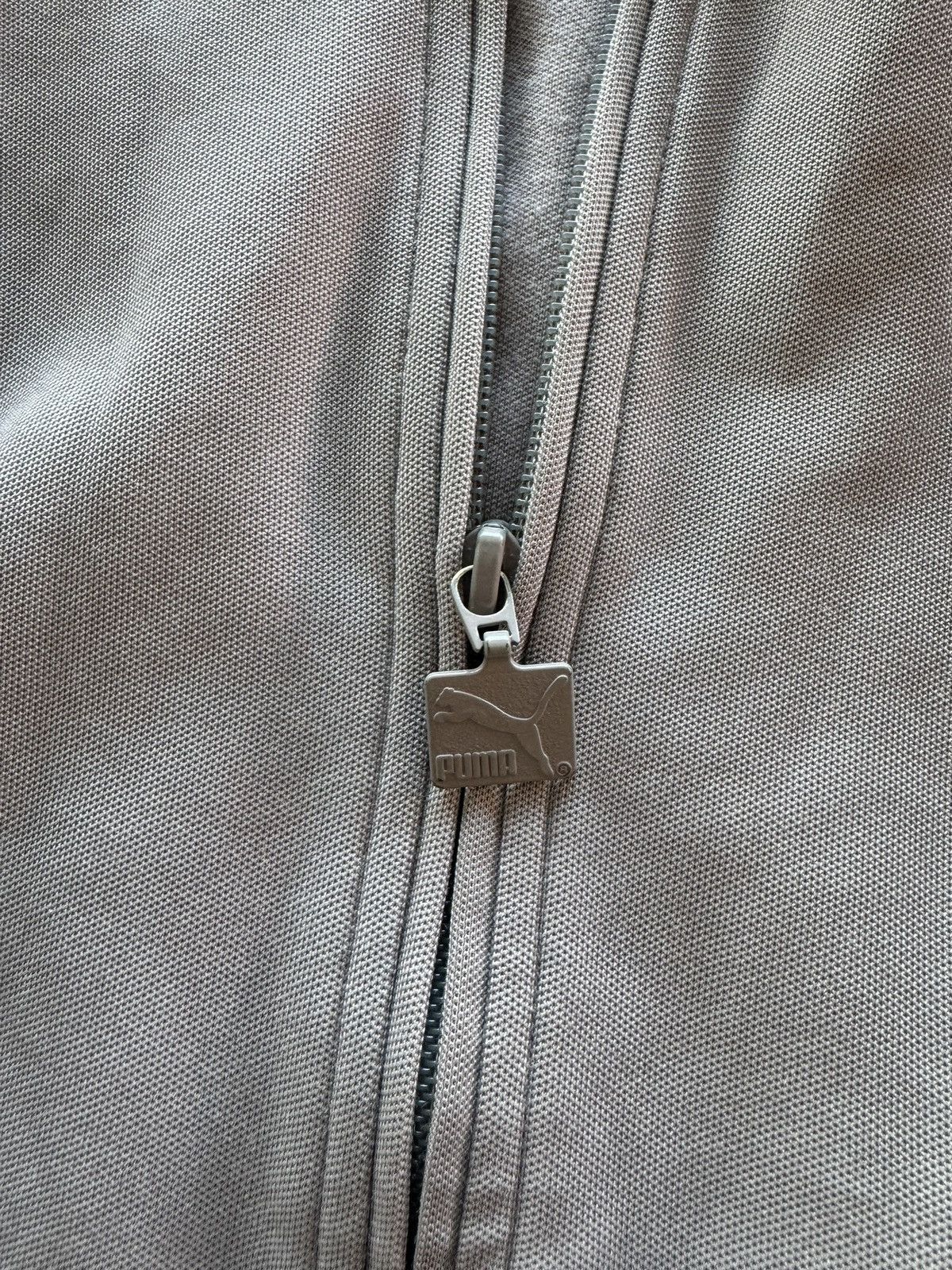 Puma Retro Puma Zip Up Gray/Burgundy Track Jacket Size US L / EU 52-54 / 3 - 4 Thumbnail