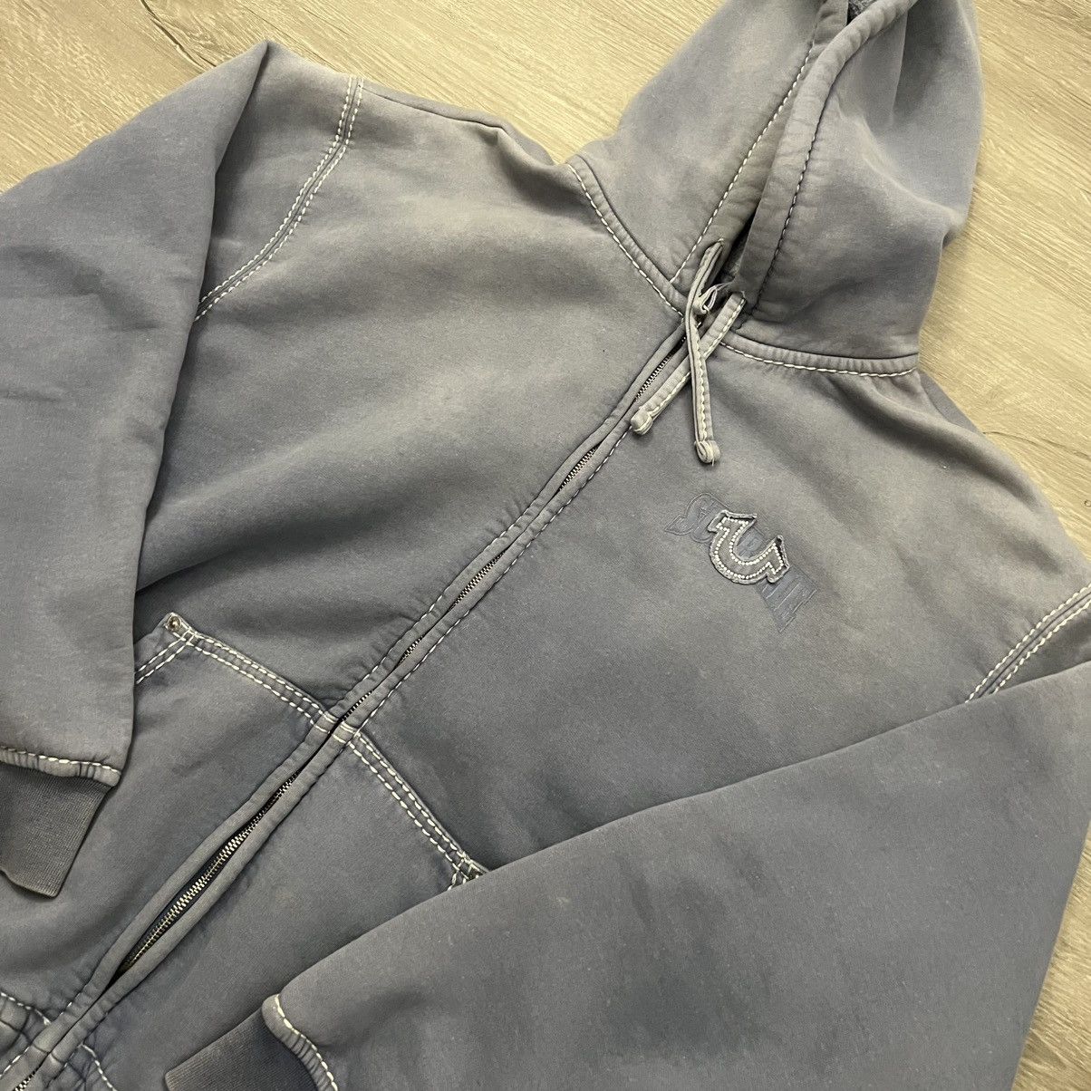 Supreme × True Religion Supreme True Religion Zip Up Hoodie FW22 Size US XL / EU 56 / 4 - 18 Thumbnail