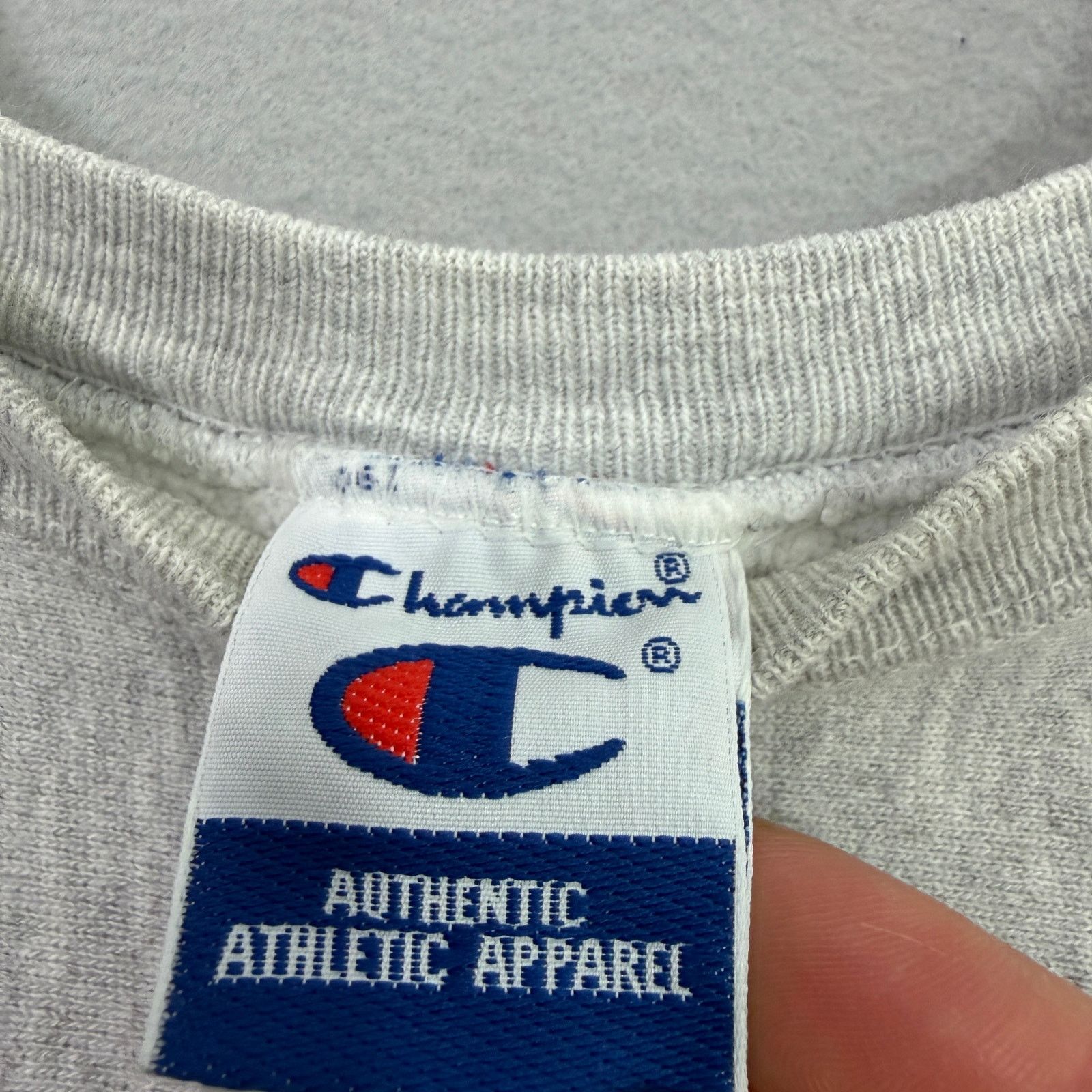 Champion Vintage Champion Sweatshirt XL Script Reverse Weave 90s Size US XL / EU 56 / 4 - 4 Thumbnail