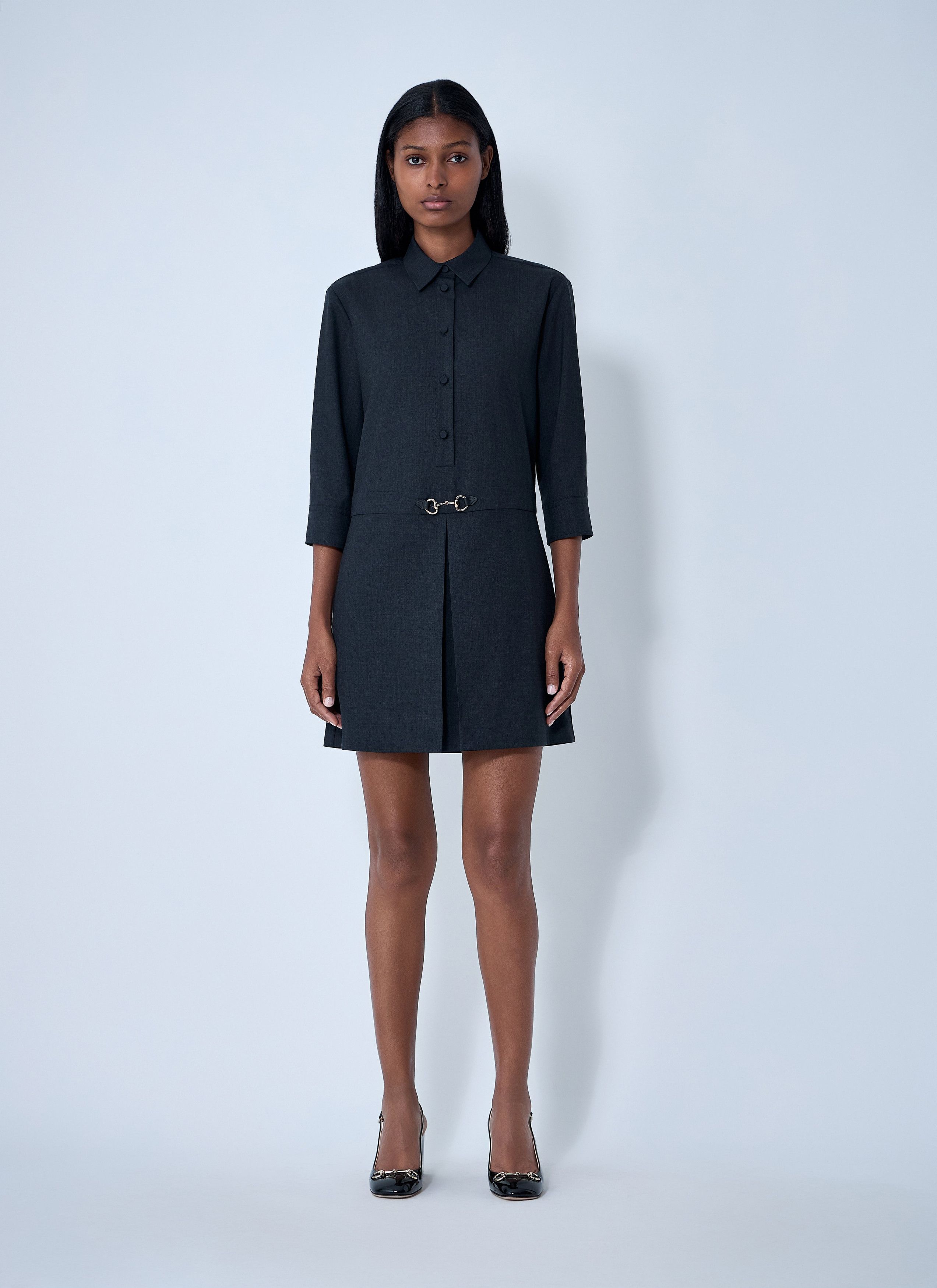 Gucci Wool Mini Dress Size M / US 6-8 / IT 42-44 - 1 Thumbnail