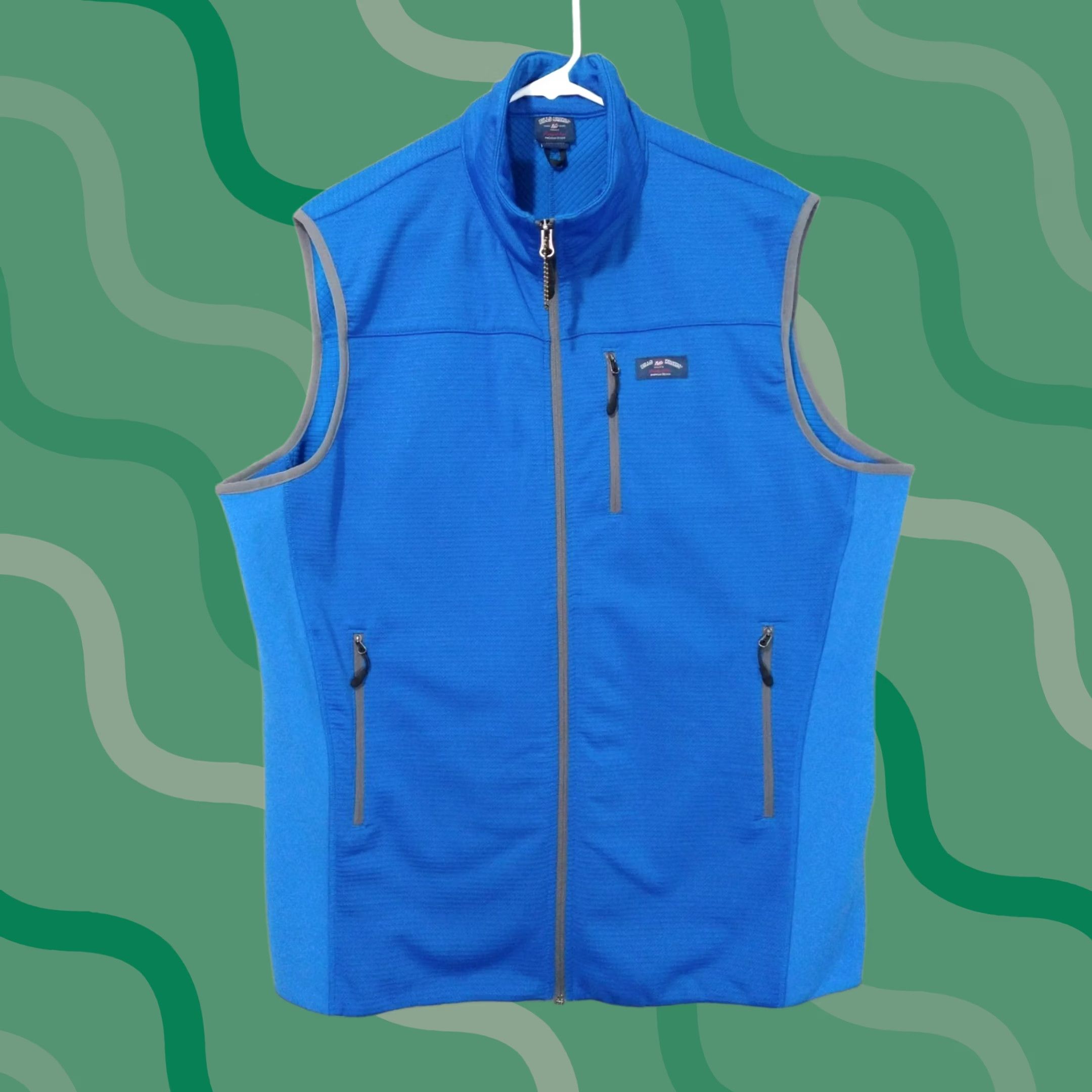 Bills Khakis Bills Khakis Vest Mens 2XL Blue Fleece Full Zip Pockets Quilted Casual Jacket Vest Size US XXL / EU 58 / 5 - 1 Thumbnail