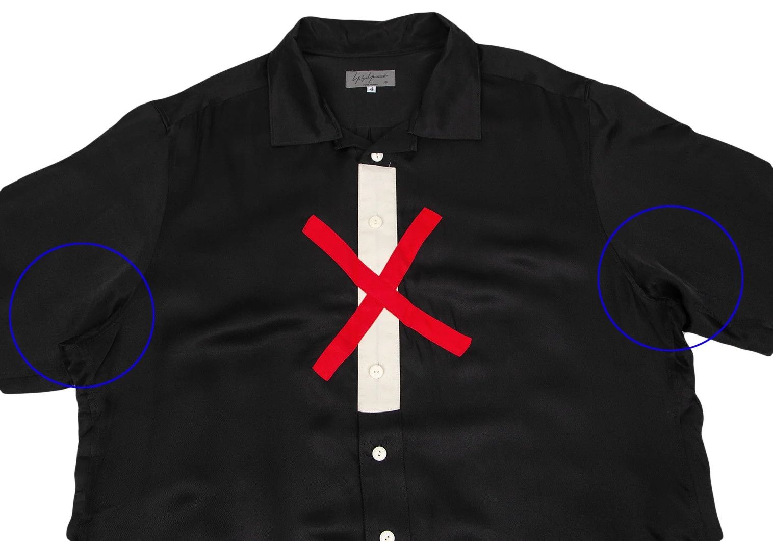 Yohji Yamamoto Yohji Yamamoto Silk Paste Design Shirt Size US XL / EU 56 / 4 - 2 Thumbnail