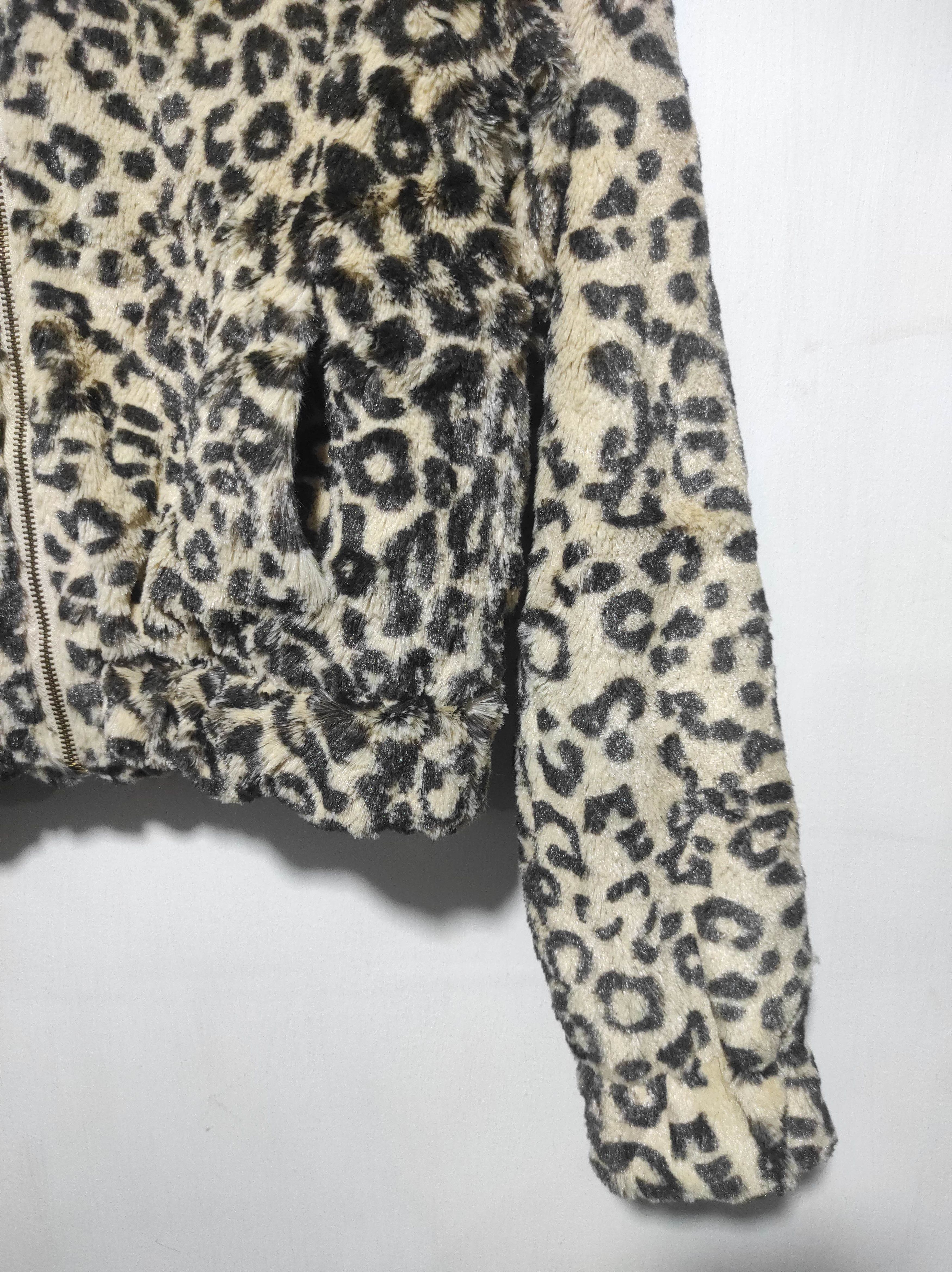 Hysteric Glamour Torte Sherpa Leopard Fur Zip Hoodie Lgb IfSixWasNine style Size M / US 6-8 / IT 42-44 - 5 Thumbnail