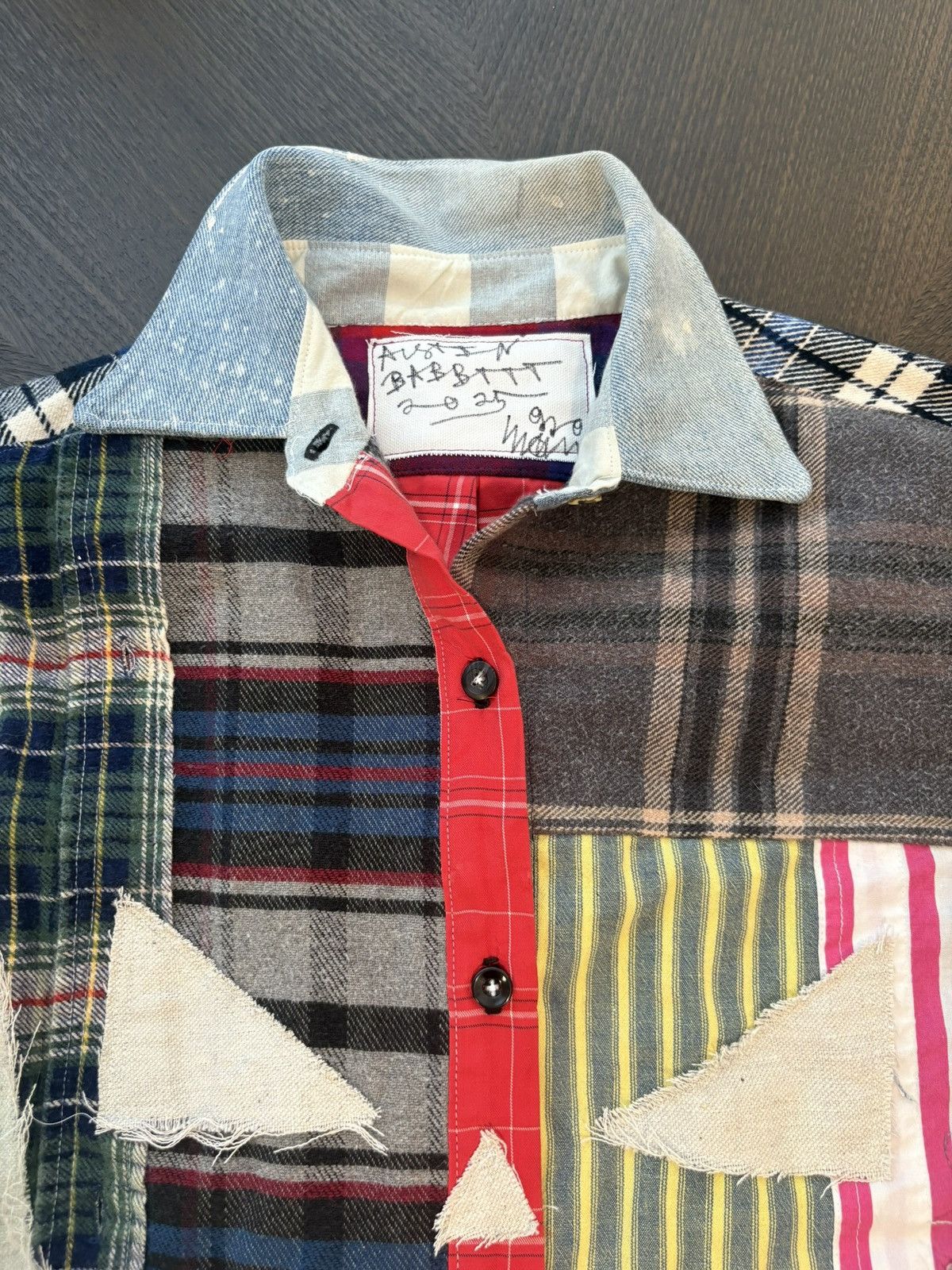 Asspizza 1/1 Asspizza Pumpkin Face Patchwork Button Up Size US L / EU 52-54 / 3 - 3 Thumbnail