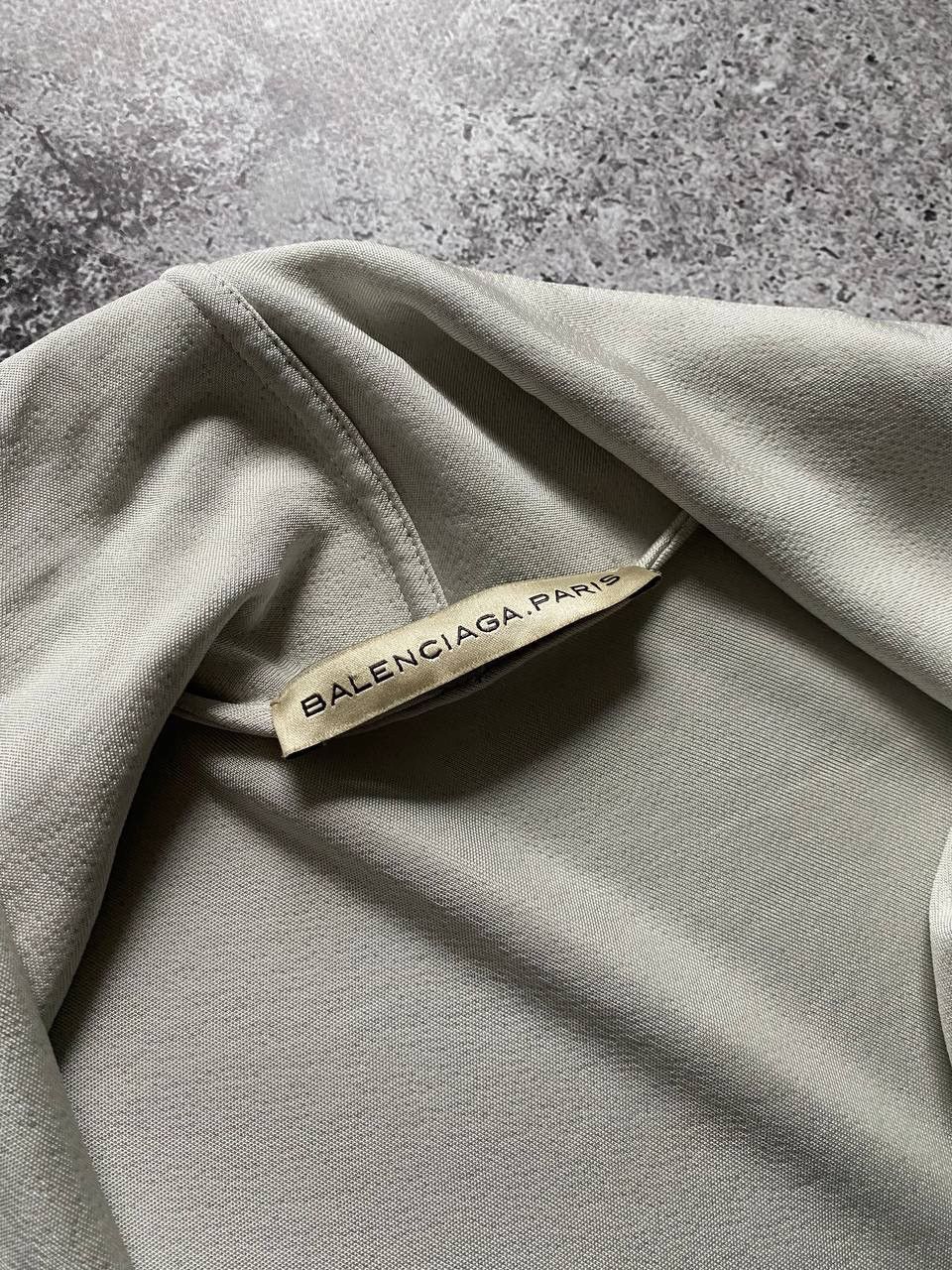 Balenciaga BALENCIAGA COWL NECK ASYMMETRIC SLEEVELESS CHROME GREY DRESS Size M / US 6-8 / IT 42-44 - 7 Thumbnail