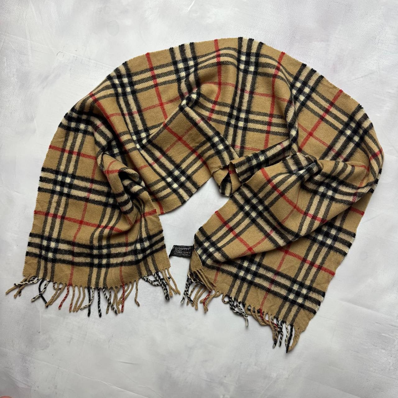 Burberry Vintage Burberry London Scarf England Made Size ONE SIZE - 9 Thumbnail