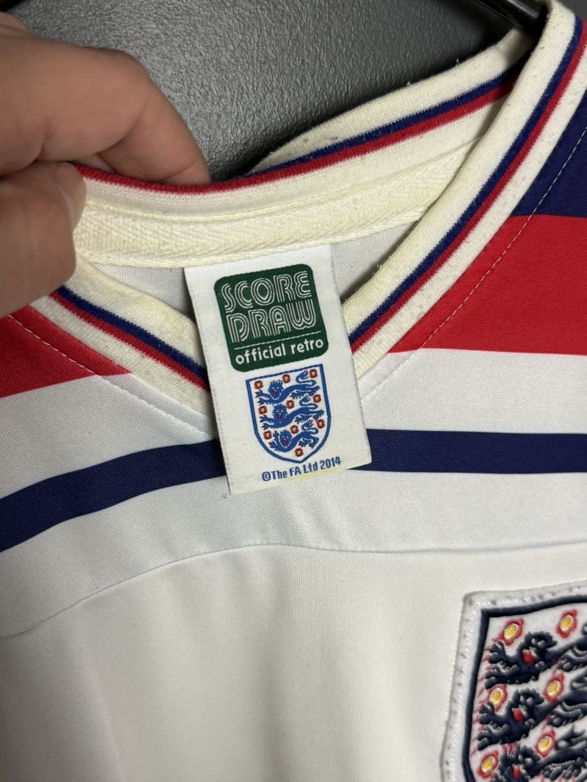Other England National Team 80/83 Home Football Jersey T-Shirt Size US S / EU 44-46 / 1 - 14 Thumbnail