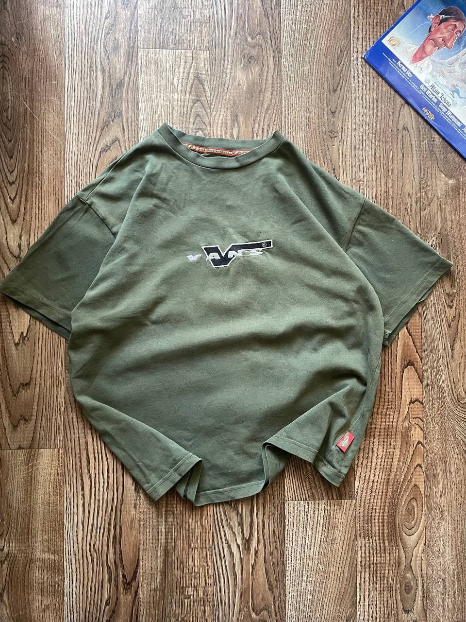 Vans Rare!! Vintage VANS TEES tshirt GREEN colour made in usa Size US L / EU 52-54 / 3 - 2 Thumbnail