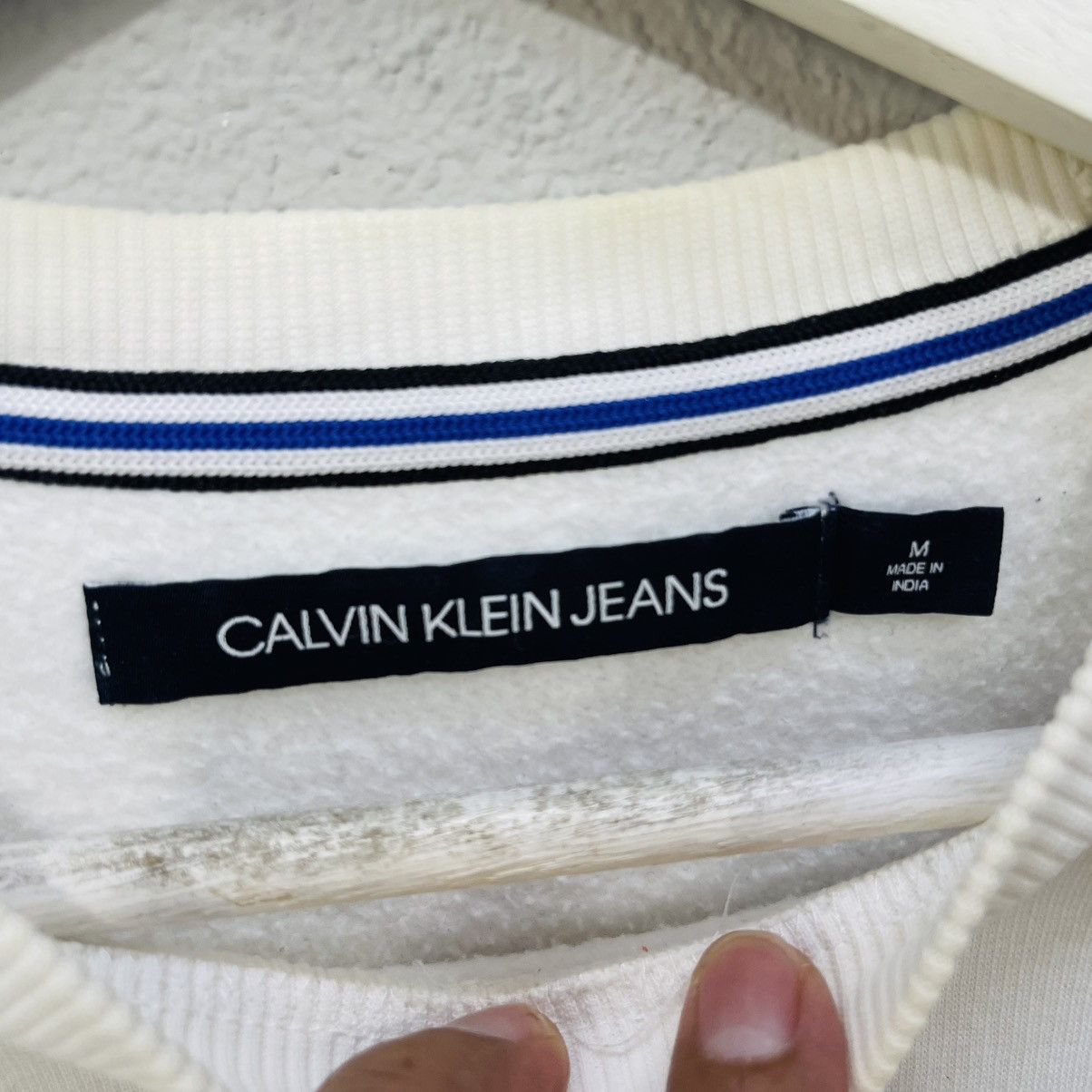 Calvin Klein Calvin klein jeans very big logo sweatshirt Size US M / EU 48-50 / 2 - 5 Thumbnail