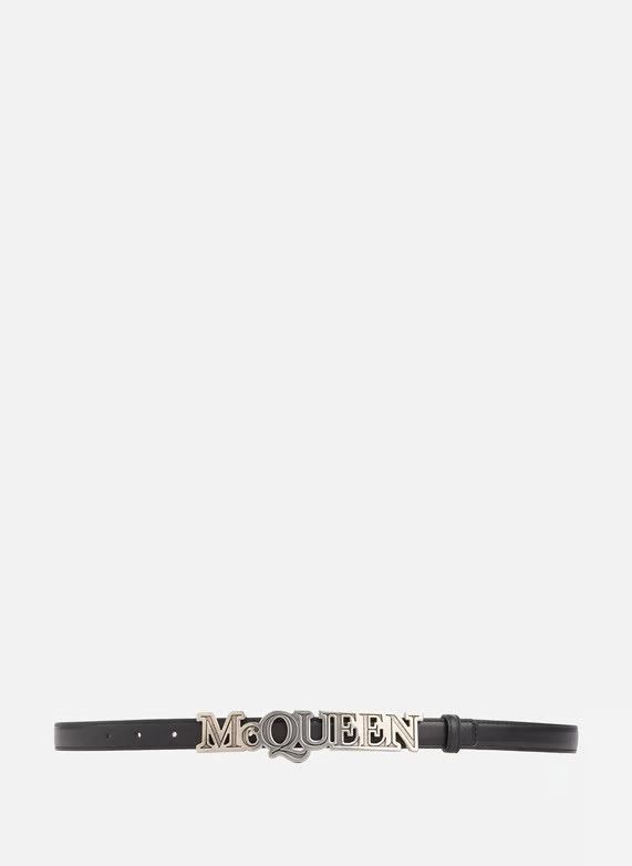 Alexander McQueen o1w1db10725 Size:100/Mcqueen Belt in Black Size ONE SIZE - 1 Thumbnail