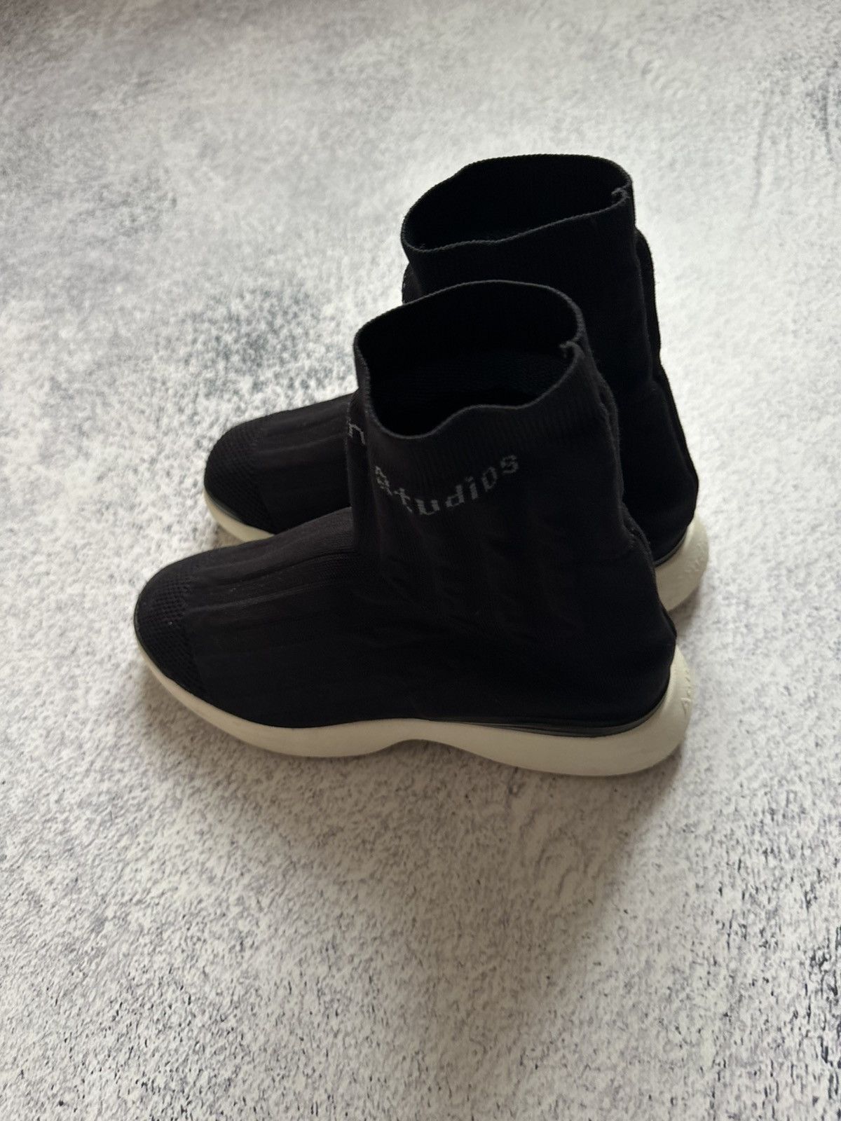 Acne Studios Acne Studios Tristan AS Black/White Sock Sneakers Size 38 Size US 8 / IT 38 - 7 Thumbnail