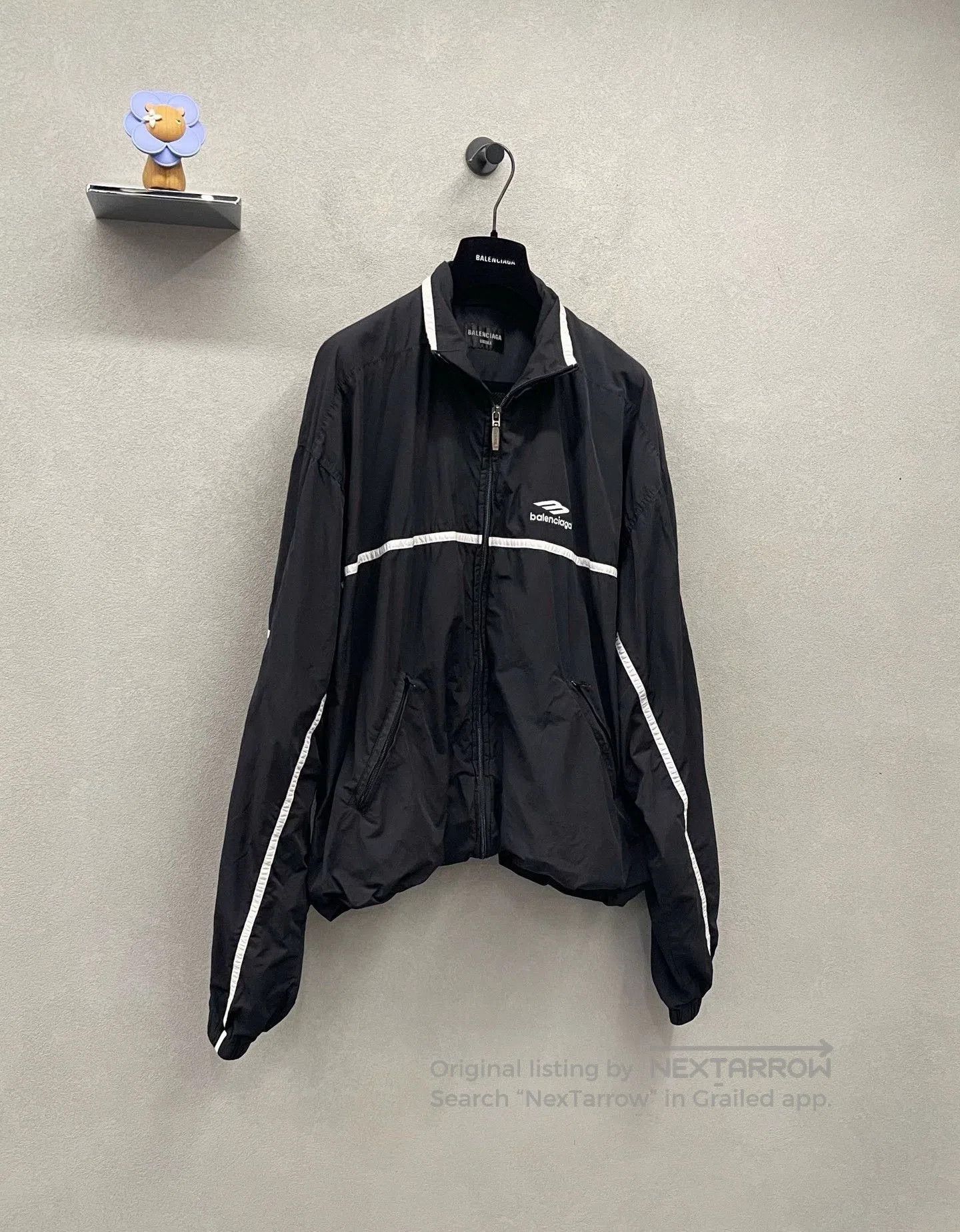 Balenciaga balenciaga black lightweight jacket size s. Size US S / EU 44-46 / 1 - 3 Thumbnail