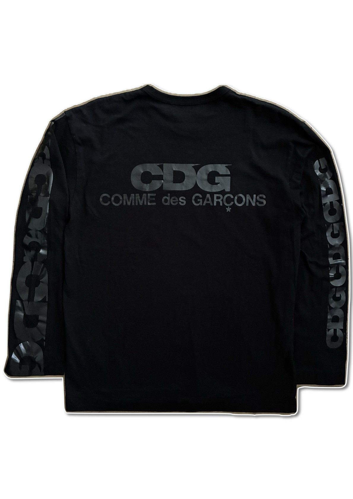 CDG by Comme des Garcons Longsleeve CDG comme des garcons Japan luxury designer rare Size US L / EU 52-54 / 3 - 1 Thumbnail