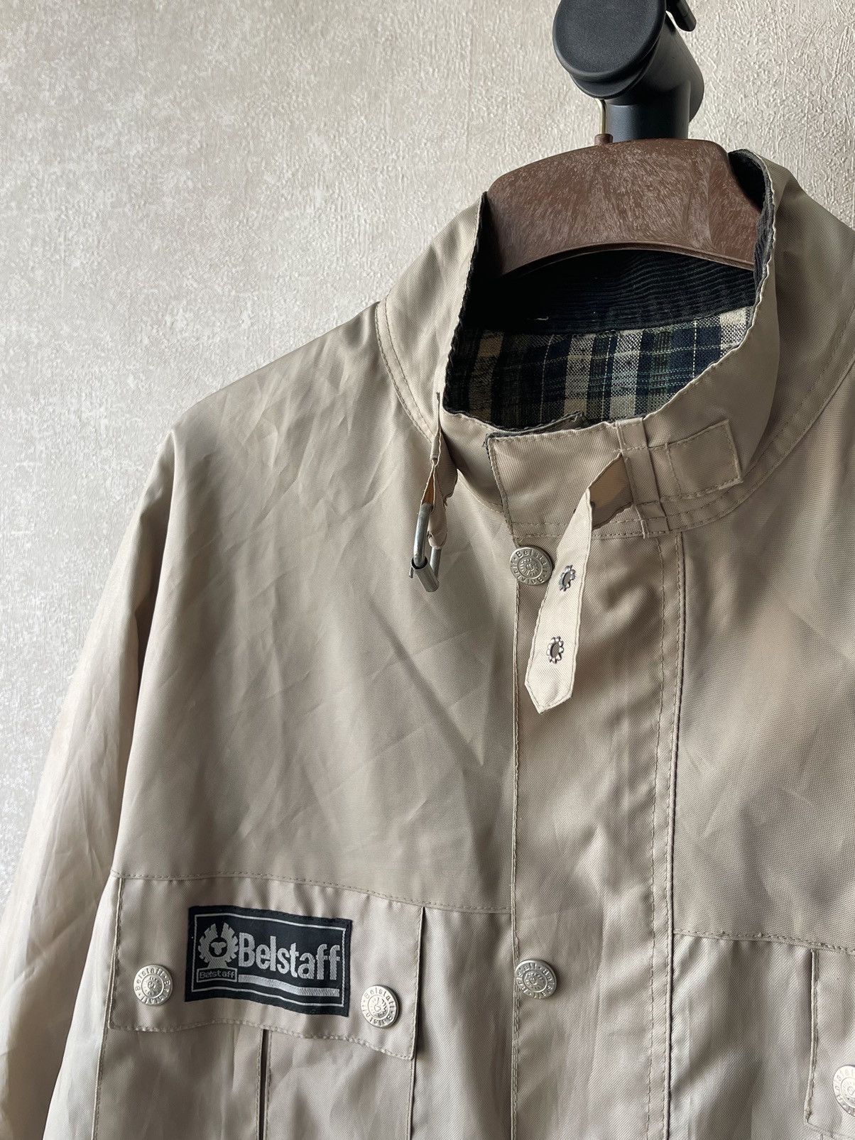 Belstaff 90s Belstaff Nylon Biker Motorcycle Lightweight Jacket Size US L / EU 52-54 / 3 - 3 Thumbnail