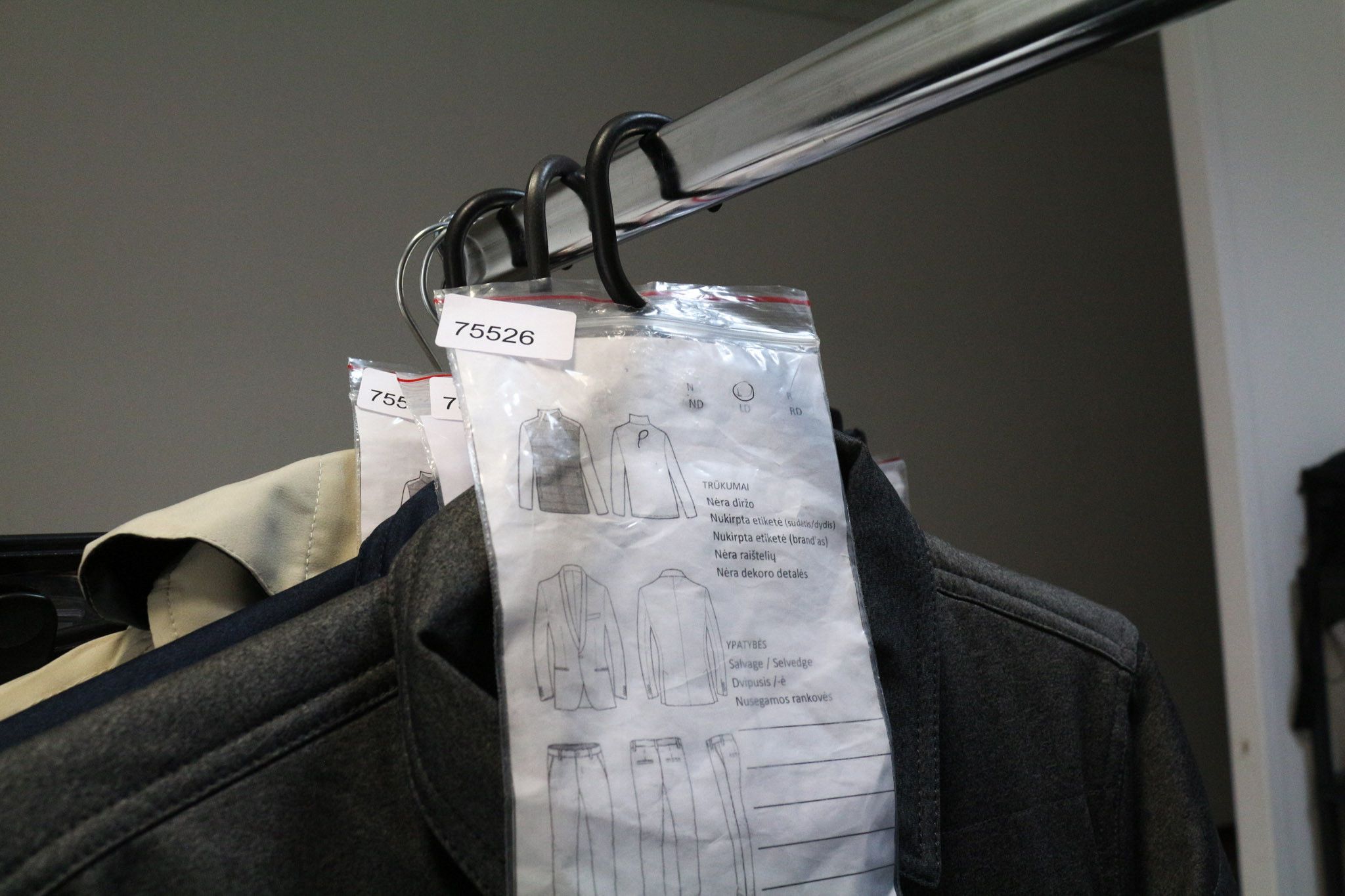 Other WILMA EU38 Grey Windproof Padded Jacket 75526 Size M / US 6-8 / IT 42-44 - 8 Thumbnail