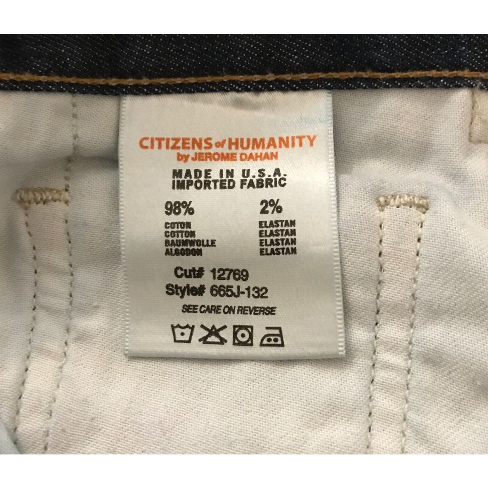 Citizens Of Humanity Citizens of Humanity Men's Brice Jagger Boot Cut Jean Size US 32 / EU 48 - 12 Thumbnail
