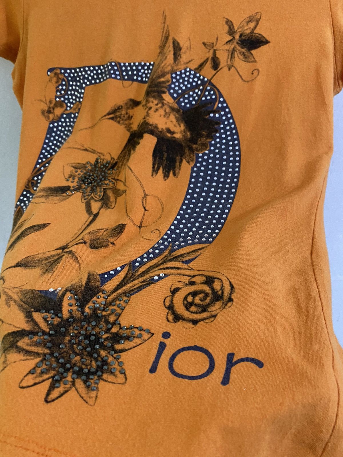 Dior Christian Dior Swarovski Art Tee Size S / US 4 / IT 40 - 3 Thumbnail