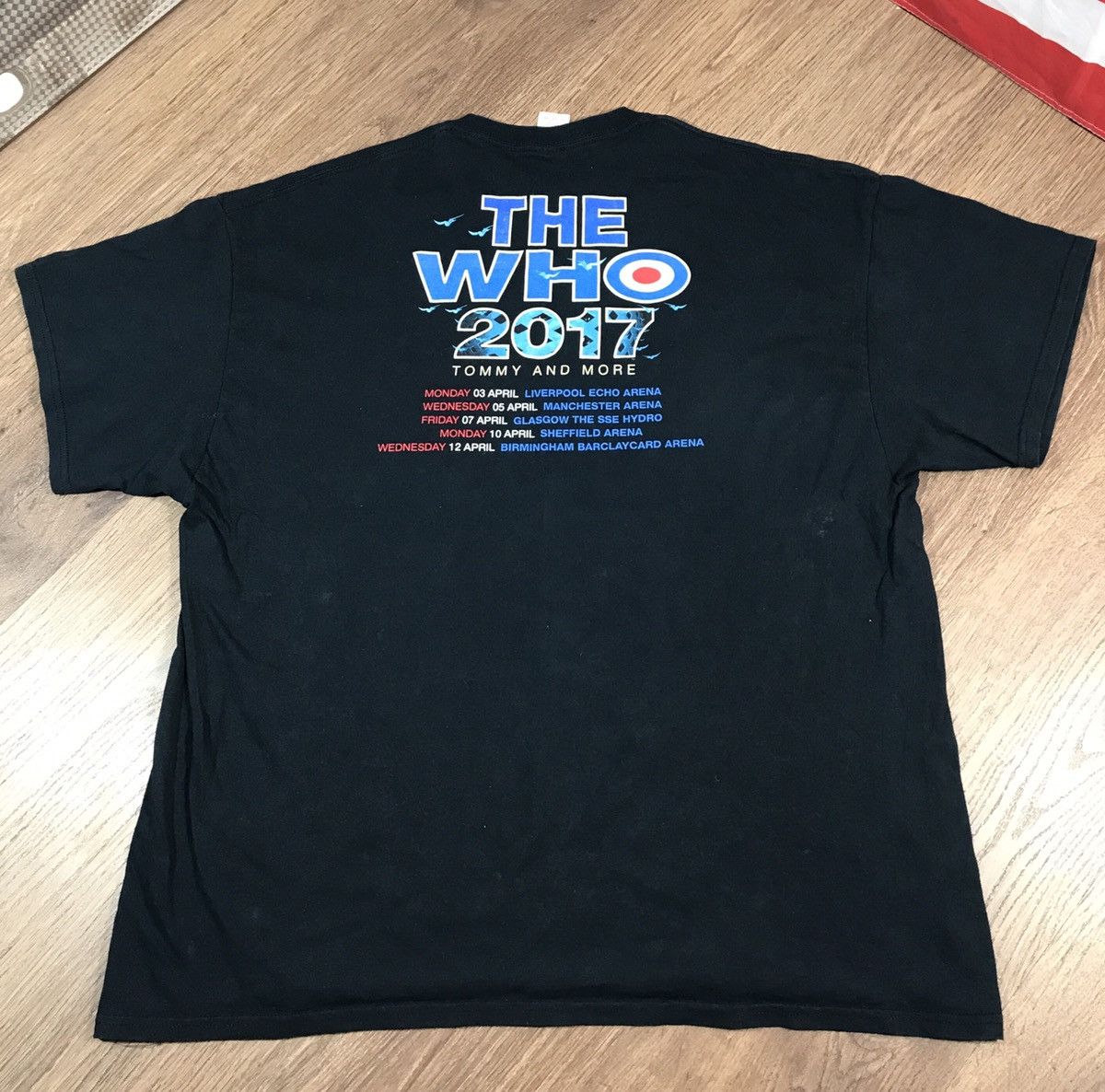 Band Tees × Vintage THE WHO Tour T Shirt Size US XXL / EU 58 / 5 - 6 Thumbnail