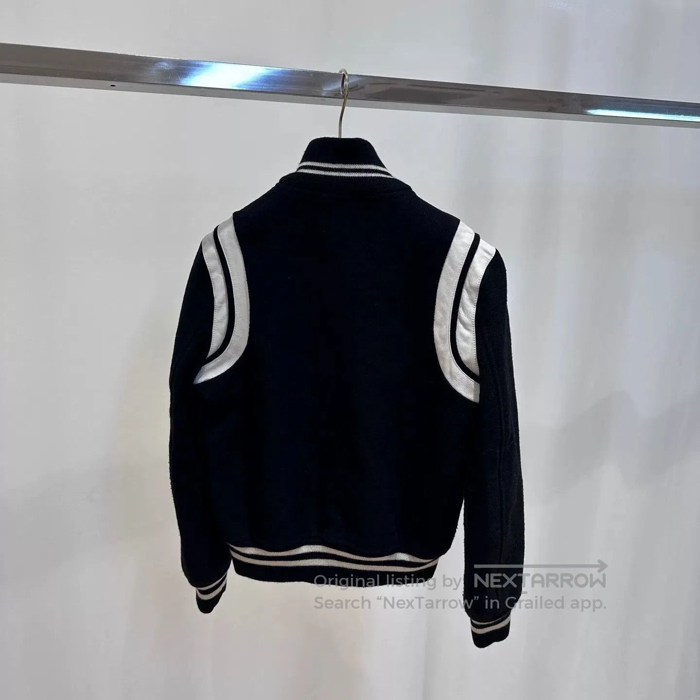 Saint Laurent Paris Saint Laurent Colorblock Baseball Jacket. Size S / US 4 / IT 40 - 2 Thumbnail