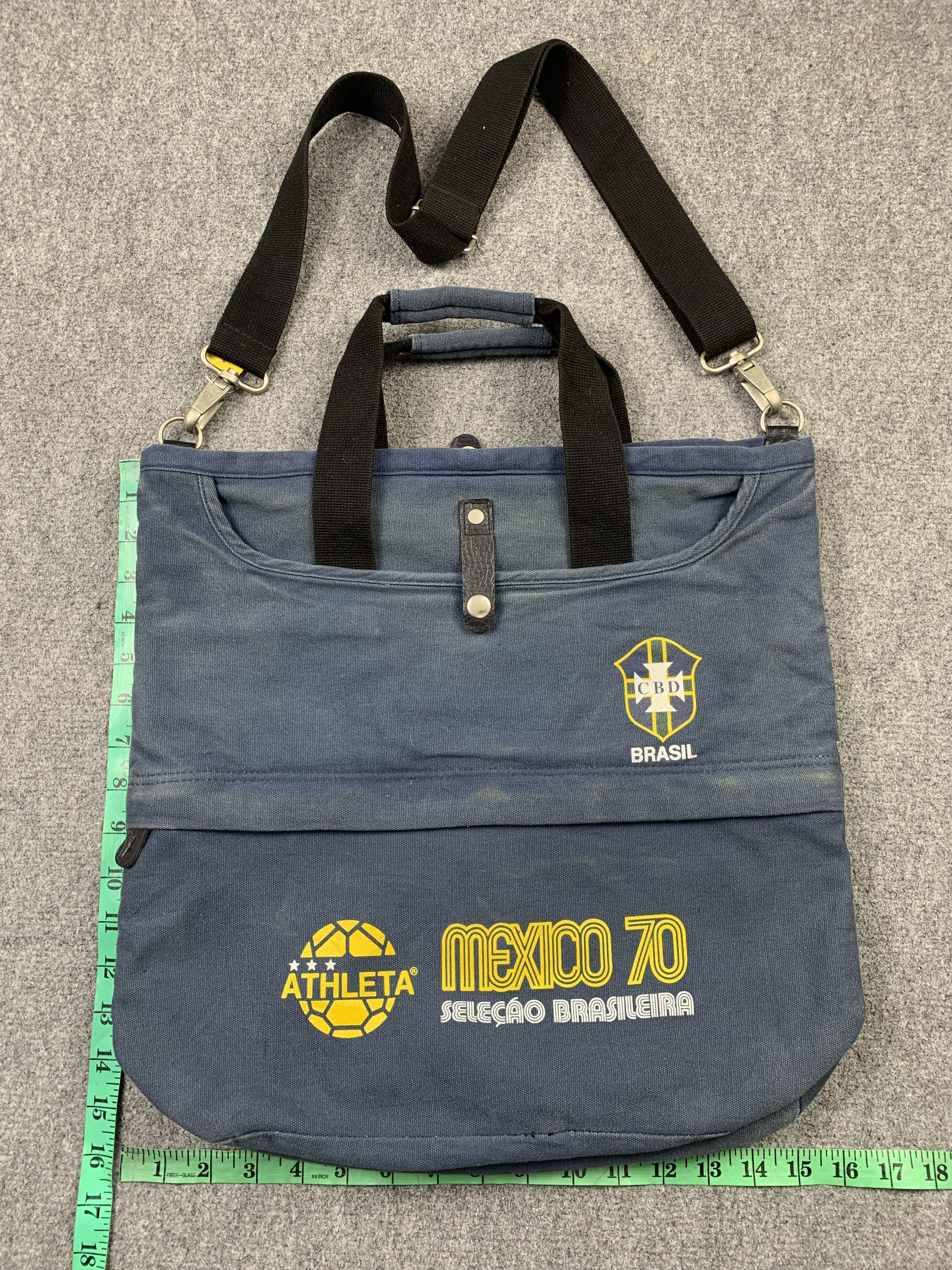 Vintage Vintage Brasil Athleta Mexico Bag BG0097 Size ONE SIZE - 4 Thumbnail