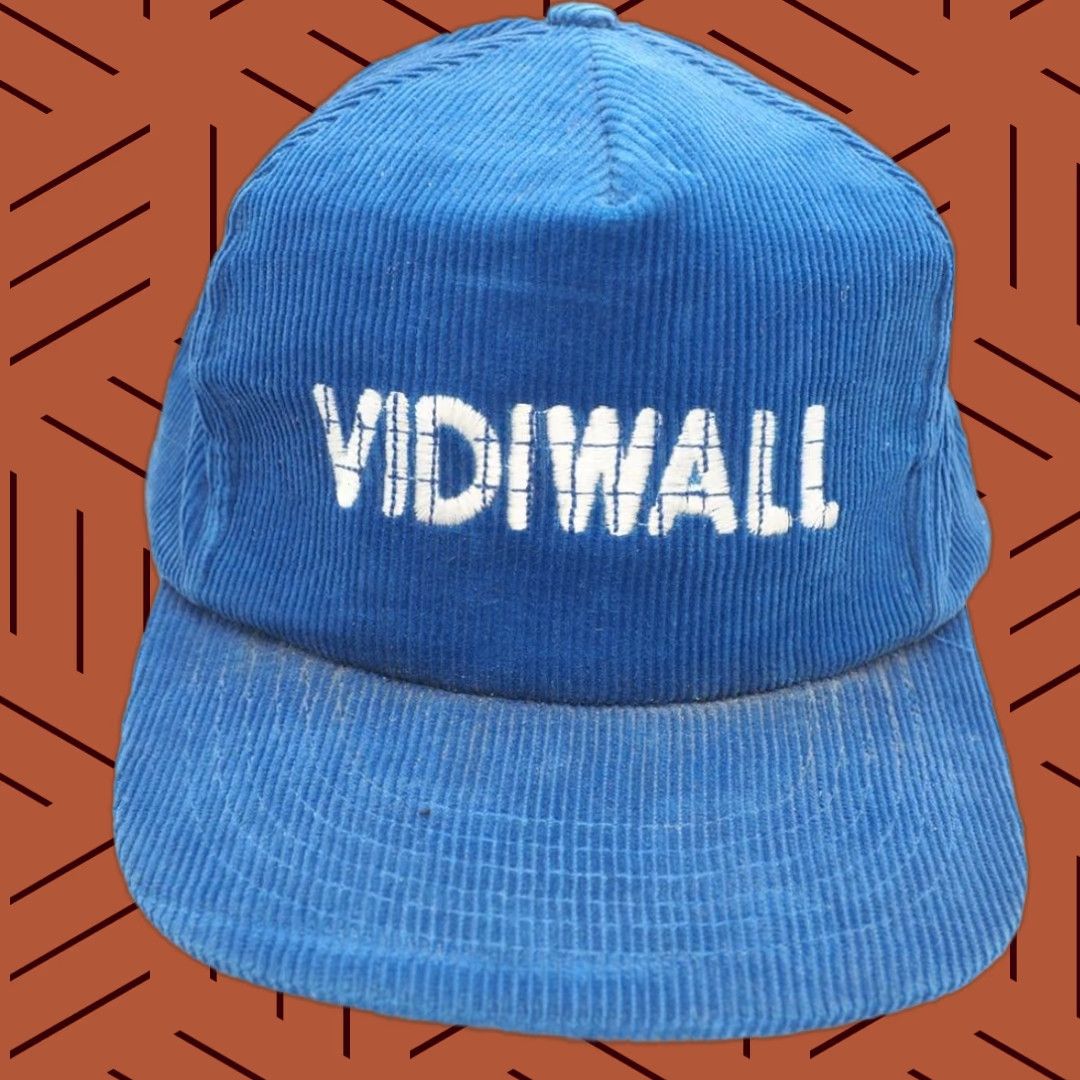 Vintage VINTAGE Snapback Trucker Corduroy Hat Nike? Size ONE SIZE - 1 Thumbnail