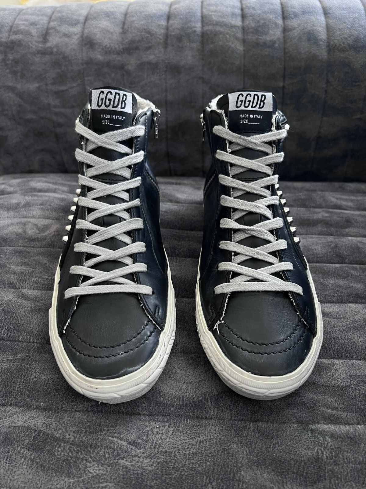 Golden goose slide high top sneaker