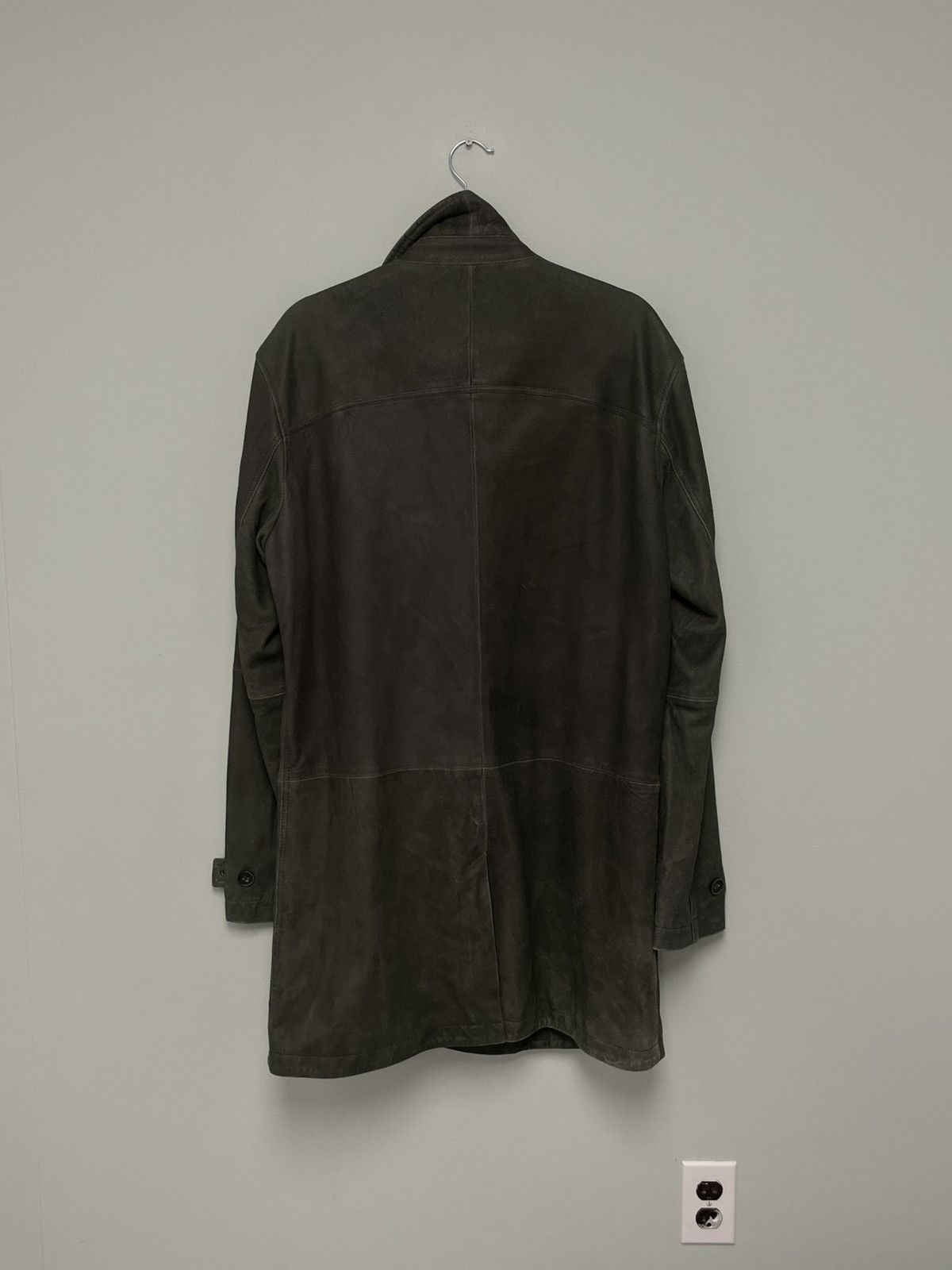 John Varvatos Goatskin Leather Trench Large Size US L / EU 52-54 / 3 - 13 Thumbnail