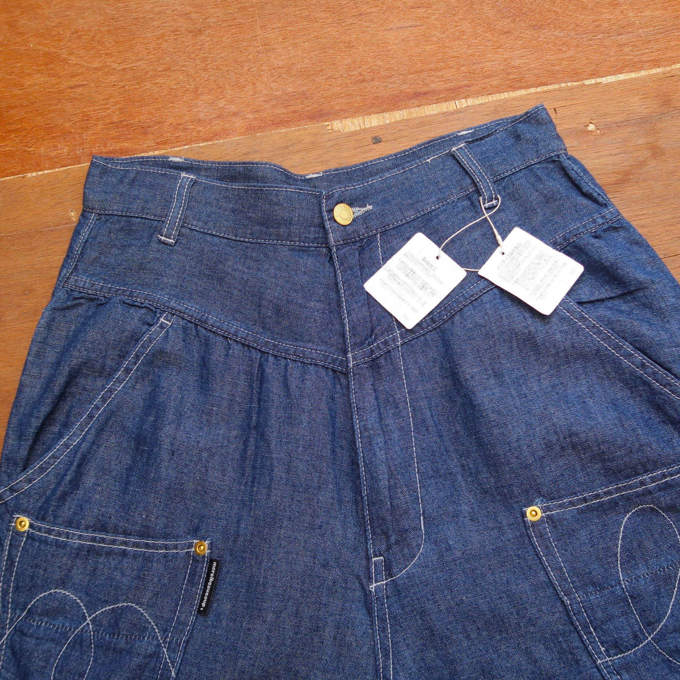 Issey Miyake Issey Miyake Mecibeaucoup Indigo Dye Psychedelic Reverse Size US 32 / EU 48 - 3 Thumbnail