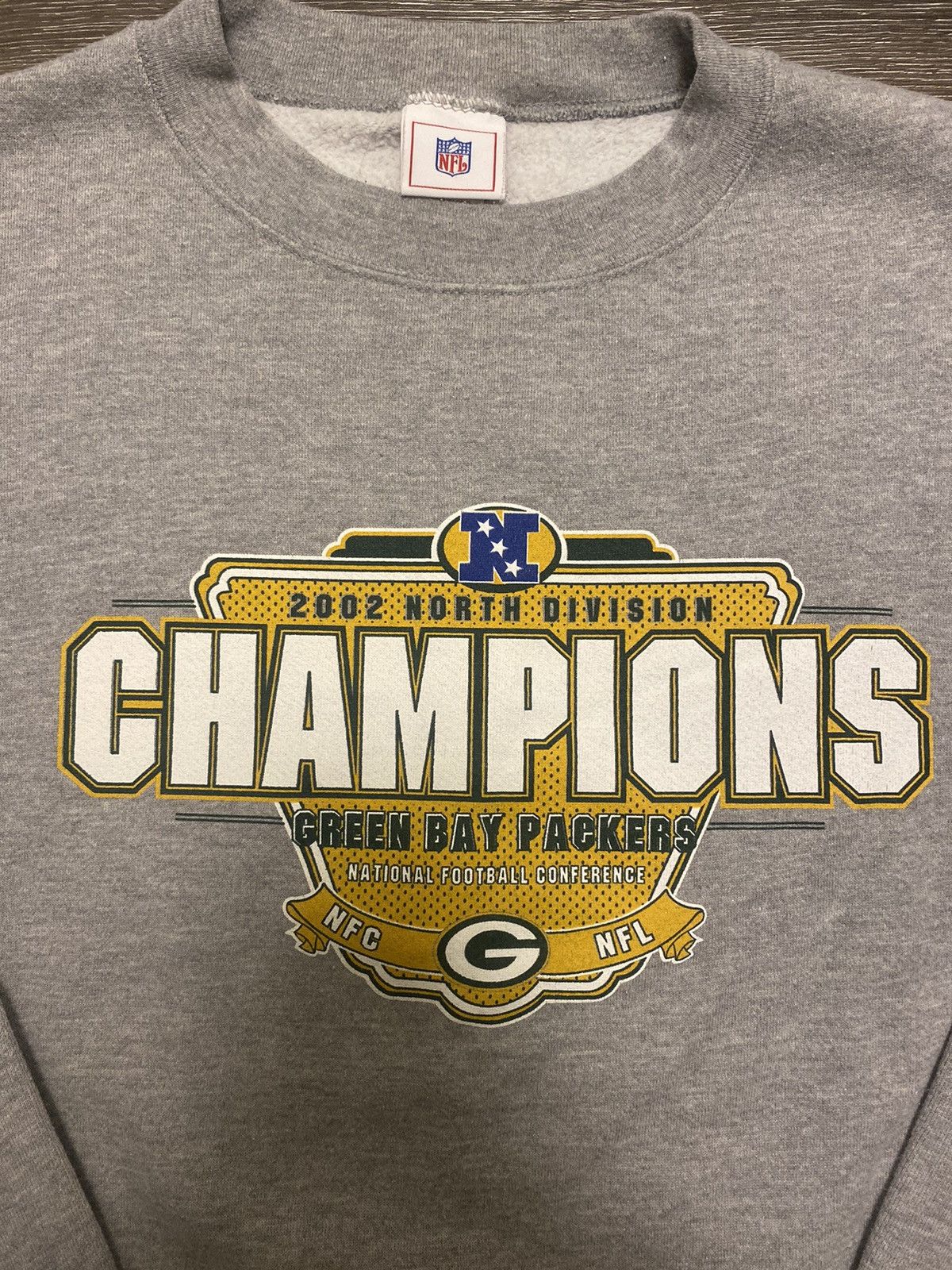 NFL × Vintage Vintage 2002’ Greenbay Packers Sweater Size US XXL / EU 58 / 5 - 3 Thumbnail