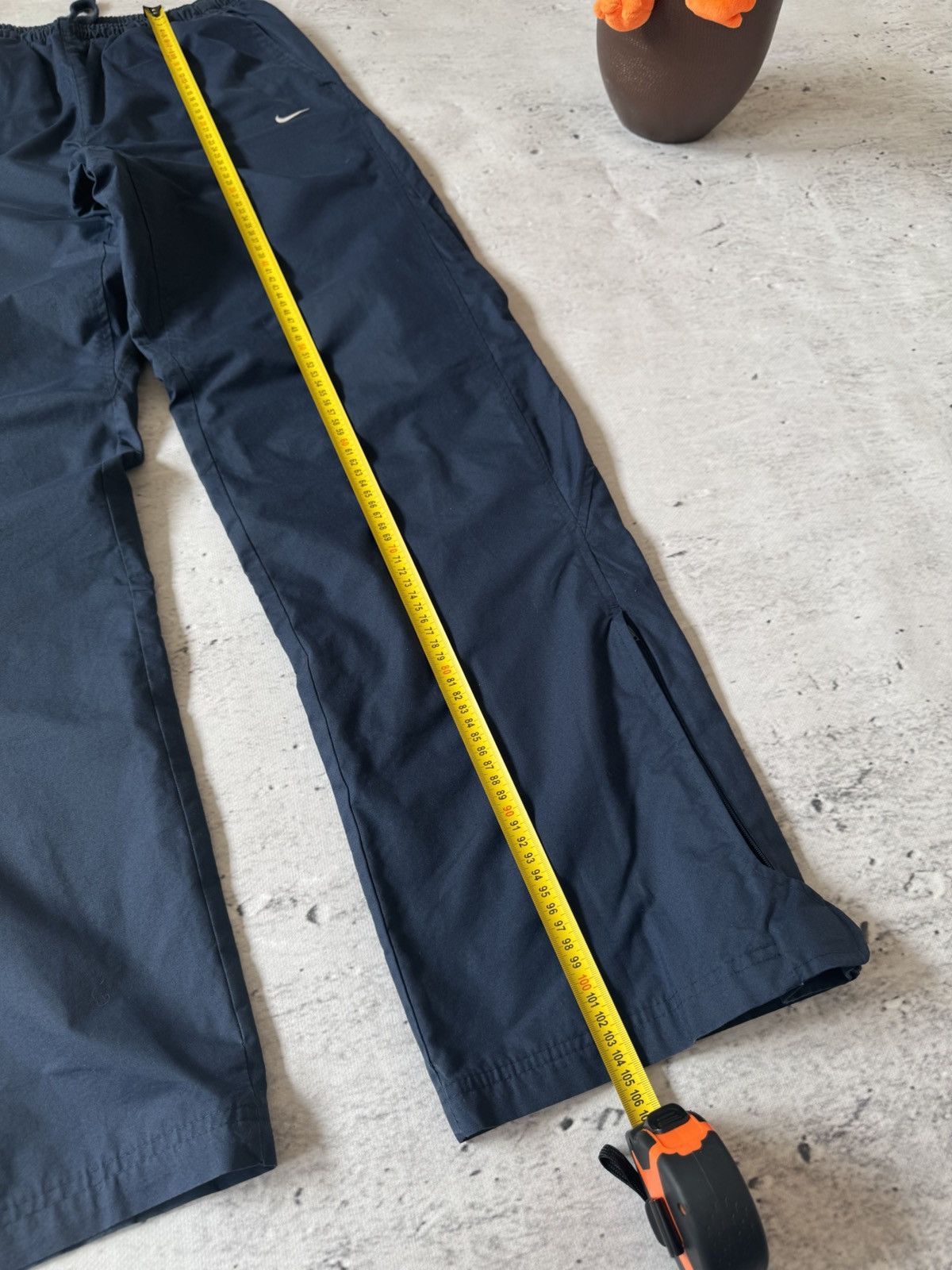 Nike × Vintage NIKE NYLON VINTAGE Y2K OVERSIZE BAGGY FIT PANTS SWEATPANTS Size US 32 / EU 48 - 8 Thumbnail