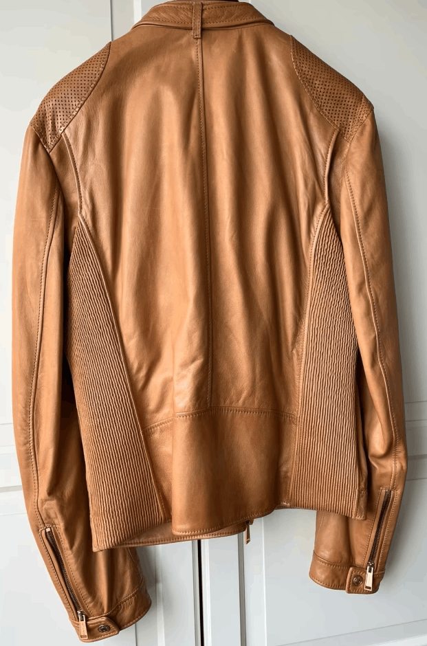 Dsquared2 Leather Jacket Biker-Style Size US M / EU 48-50 / 2 - 2 Thumbnail