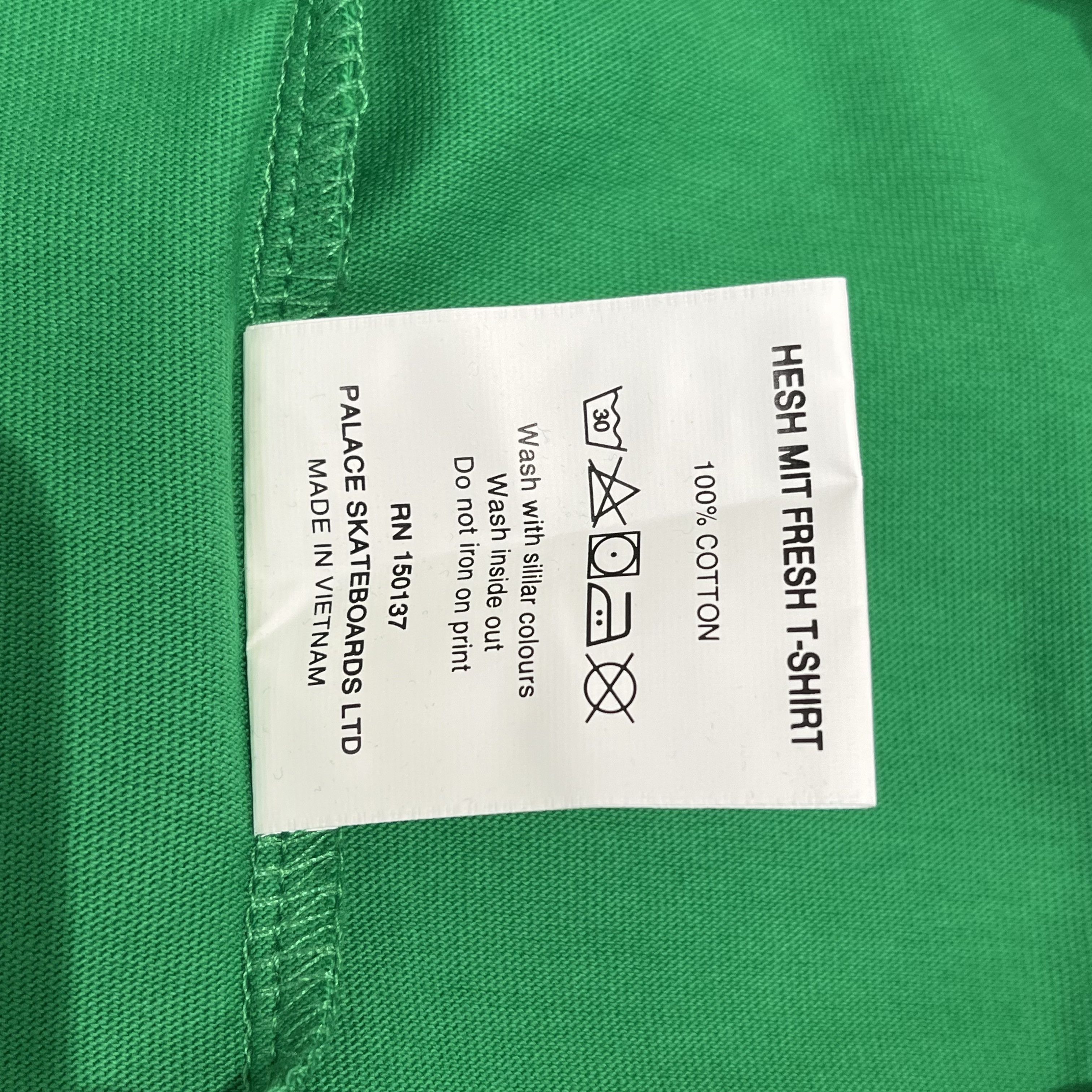 Palace Palace Hesh Mit Fresh T-Shirt Green Size US XL / EU 56 / 4 - 5 Thumbnail