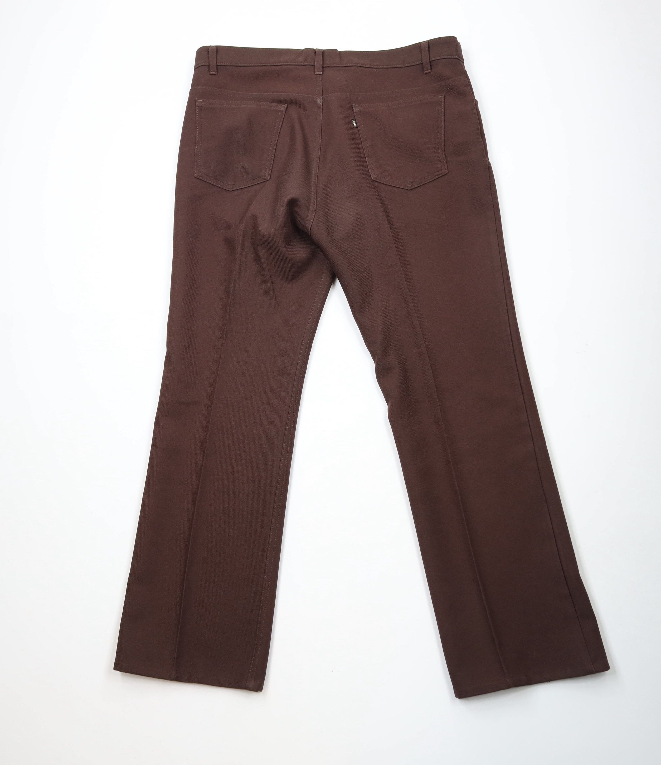 Levi's × Vintage Vintage Y2K 2001 Levis Wide Leg Bell Bottoms Pants Brown Size US 40 / EU 56 - 9 Thumbnail