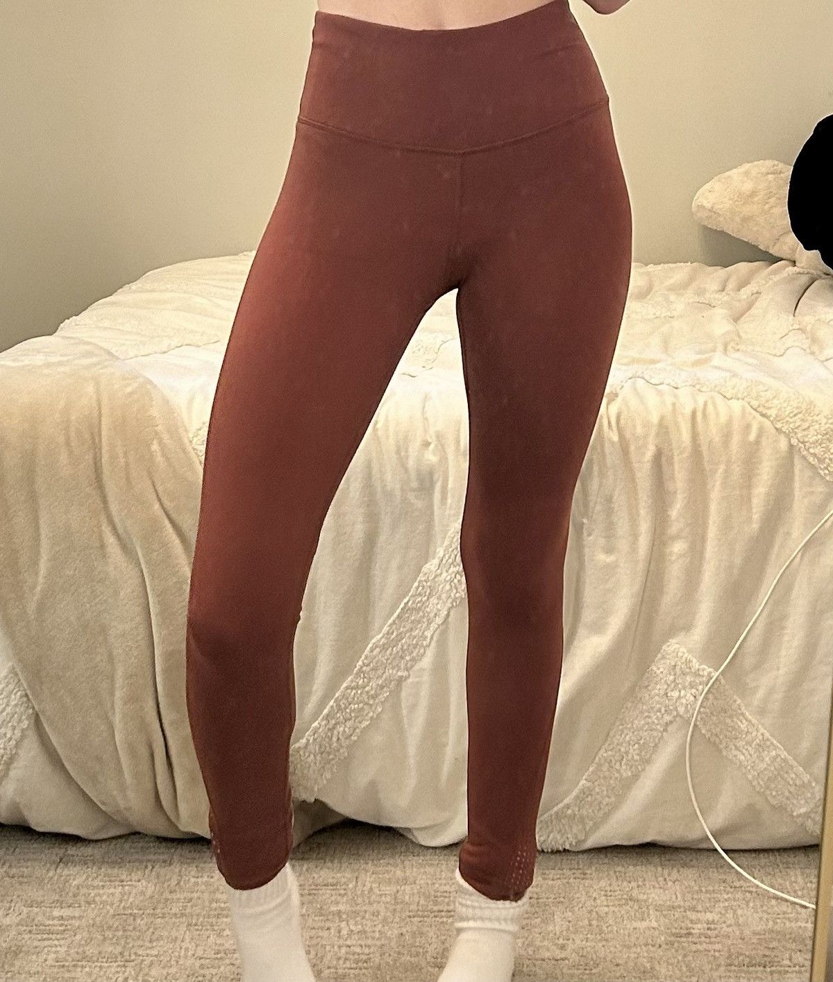 Other savvi burgundy leggings xs Size 26" / US 2 / IT 38 - 1 Thumbnail