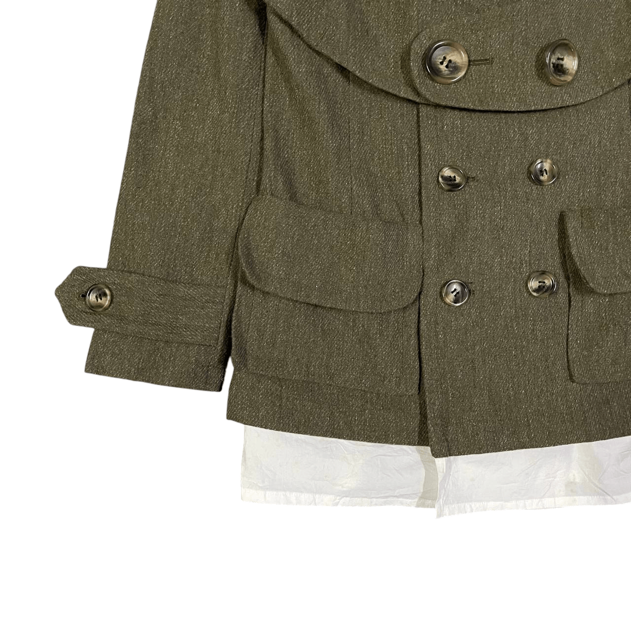 Yohji Yamamoto AW98 Yohji Yamamoto Limi Feu Wool Jacket Size US S / EU 44-46 / 1 - 3 Thumbnail