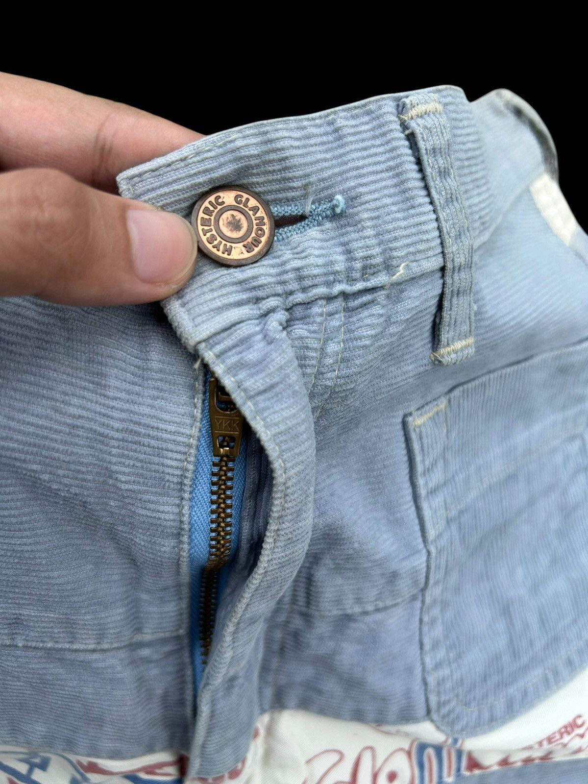 Hysteric Glamour HYSTERIC GLAMOUR FLARE HAGI VINTAGE DENIM JEANS Size US 28 / EU 44 - 6 Thumbnail