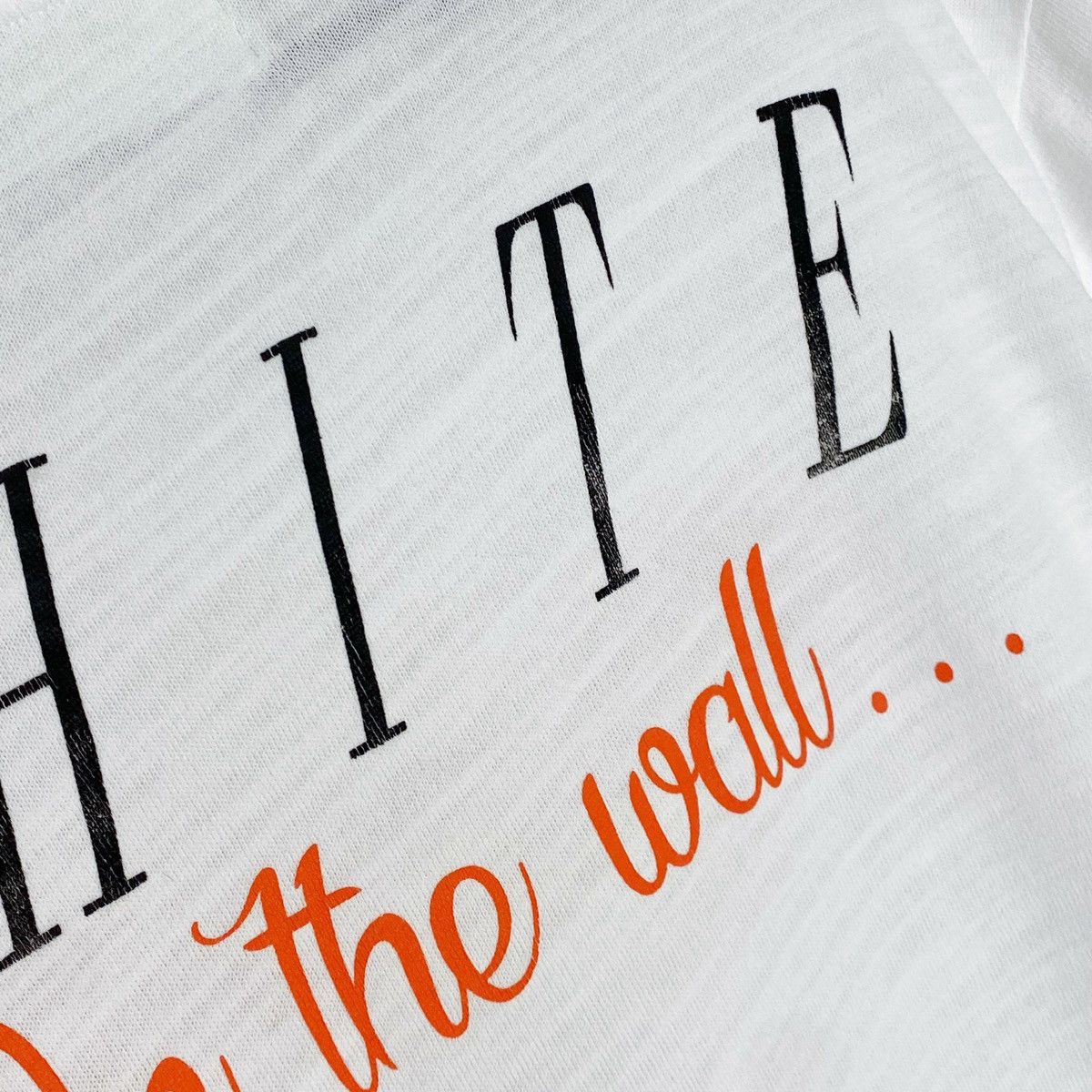 Off-White Off-White Mirror Mirror On the Wall Tee / T Shirt Size US S / EU 44-46 / 1 - 14 Thumbnail
