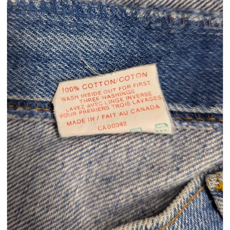 Levi's × Levi's Vintage Clothing × Vintage Vintage Levis 619 Made in Canada Orange Tab Blue Jeans Size US 36 / EU 52 - 5 Thumbnail