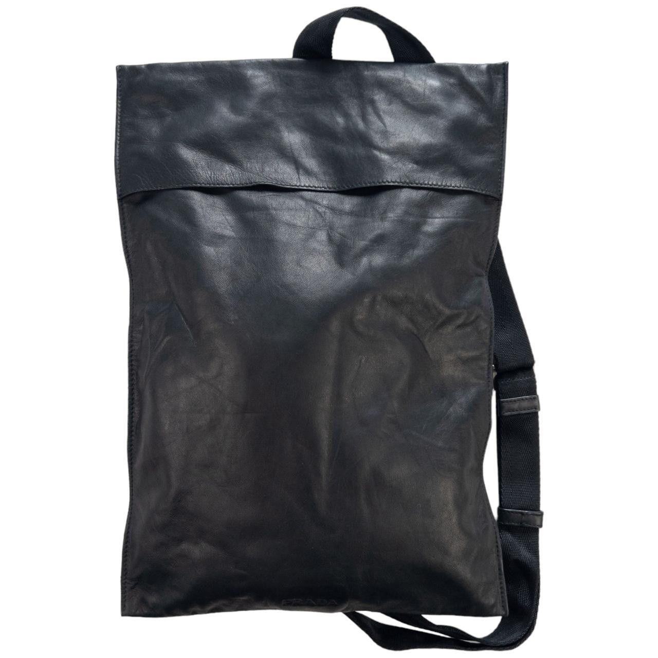 Prada Vintage Prada Soft Leather Sling Bag Size ONE SIZE - 1 Thumbnail