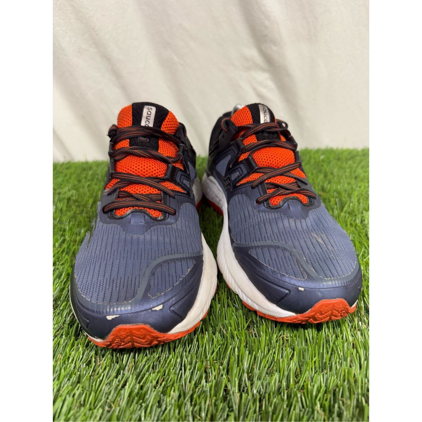 Saucony Saucony Shoes Road Running Blue/Orange Guide ISO Everun S204 Size US 9 / EU 42 - 2 Thumbnail