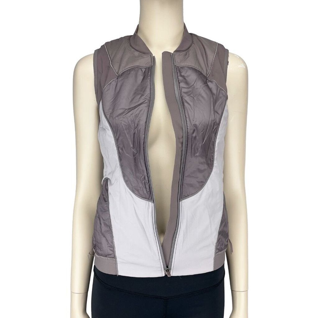 Lululemon LULULEMON Polar Pace Run Purple Pink Silver Vest Size S / US 4 / IT 40 - 8 Thumbnail