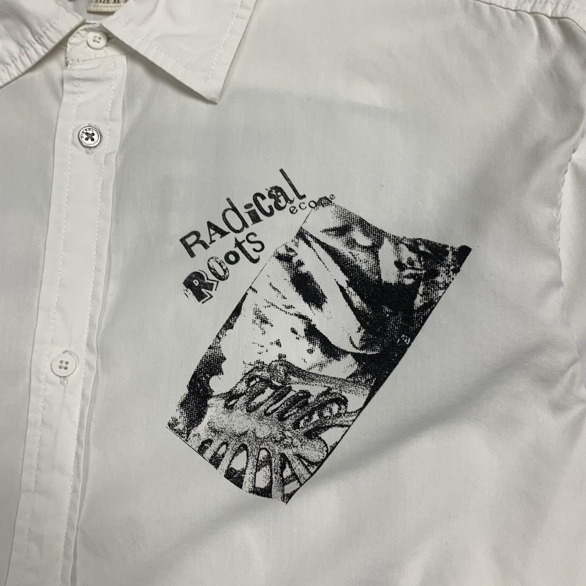 Diesel Diesel Radical Roots avant garde shirt button ups size XL Size US XL / EU 56 / 4 - 6 Thumbnail