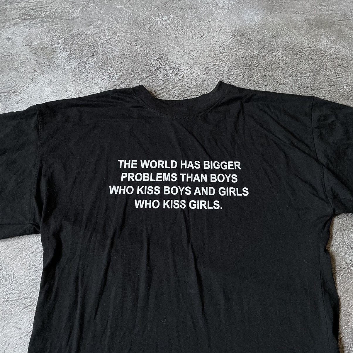 Vintage Vintage Y2K Graphic Tee Pride Message Oversized Punk Faded L Size US L / EU 52-54 / 3 - 3 Thumbnail