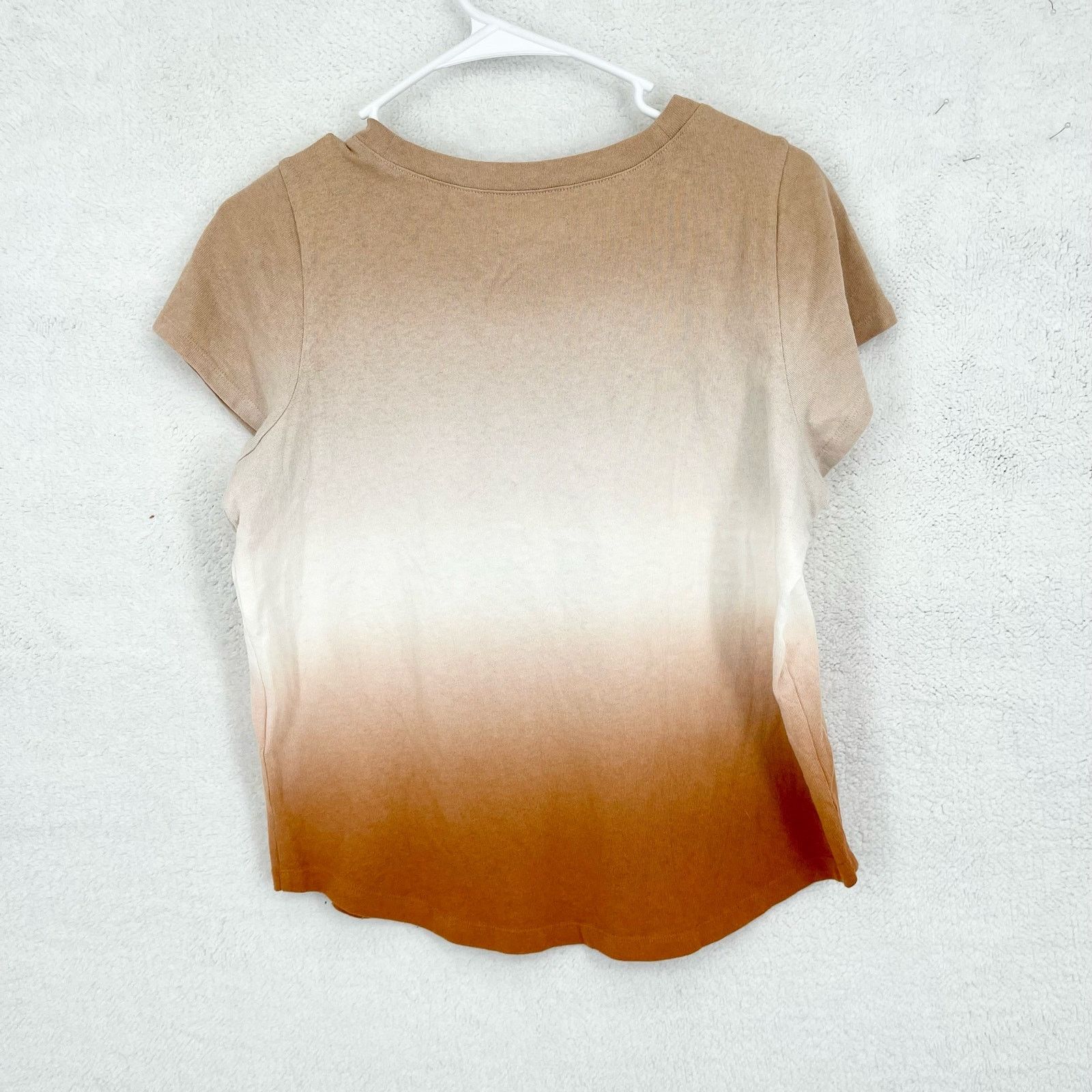 Madewell Madewell Dip-Dye (Re)sourced Cotton Ombre Short Sleeve Tee S Size S / US 4 / IT 40 - 6 Thumbnail