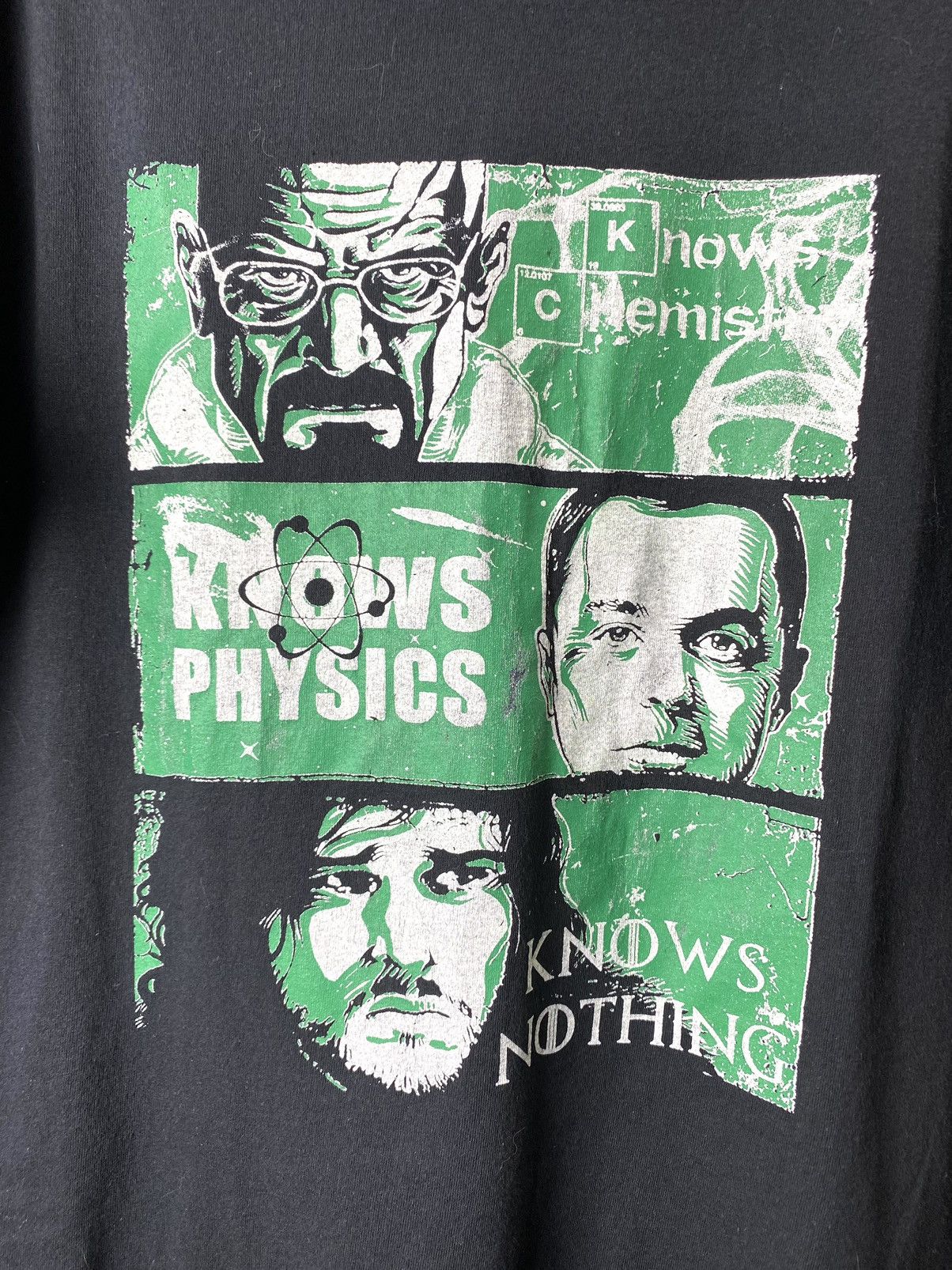 Band Tees Vintage Movie Chemistry Physics Breaking Bad T Shirt Size US L / EU 52-54 / 3 - 2 Thumbnail