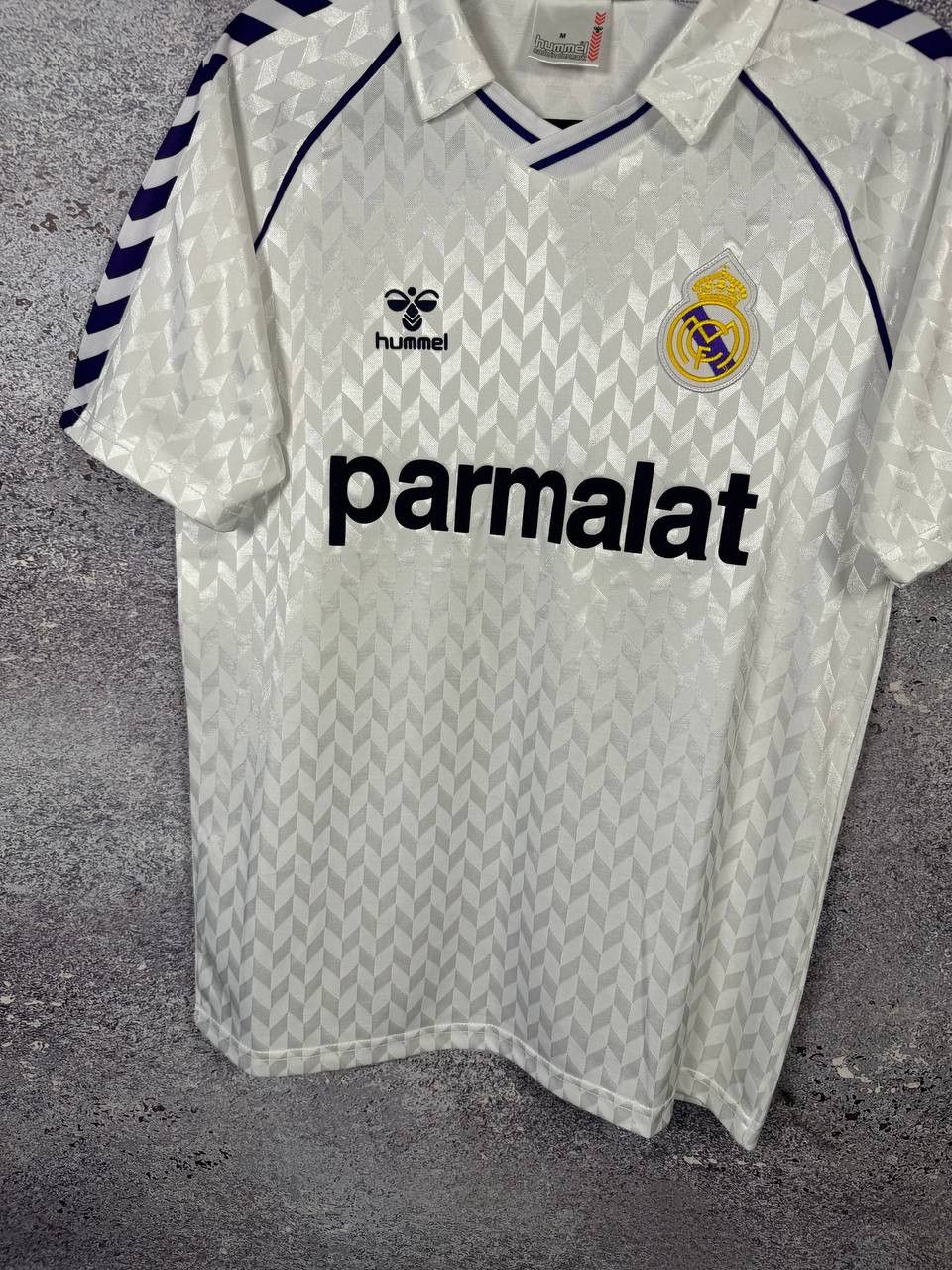 Other RETRO 80's Local Real Madrid 1986/87 Fan Soccer Jersey Size US M / EU 48-50 / 2 - 4 Thumbnail